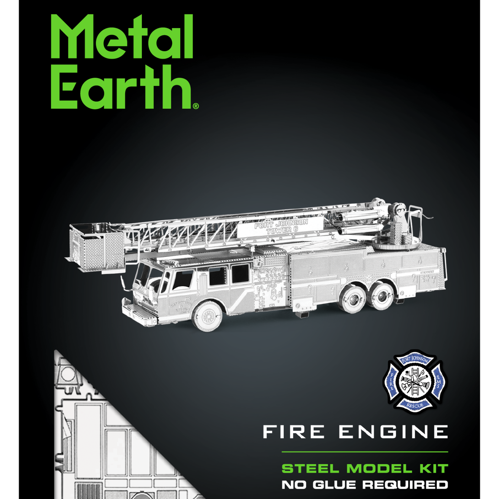Metal Earth Metal Earth - Fire Engine