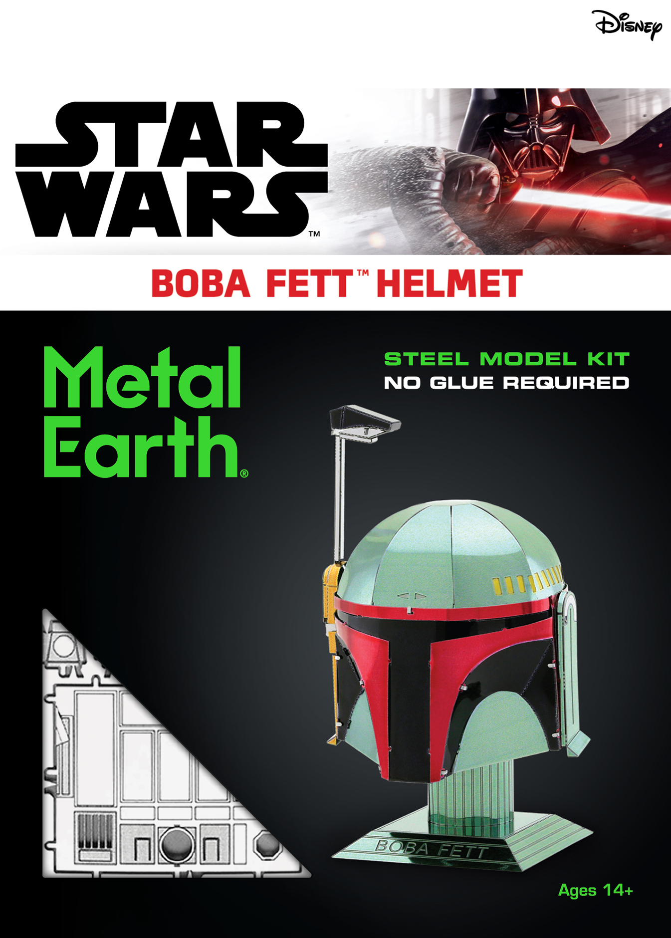 Metal Earth Metal Earth - Star Wars : Boba Fett Helmet