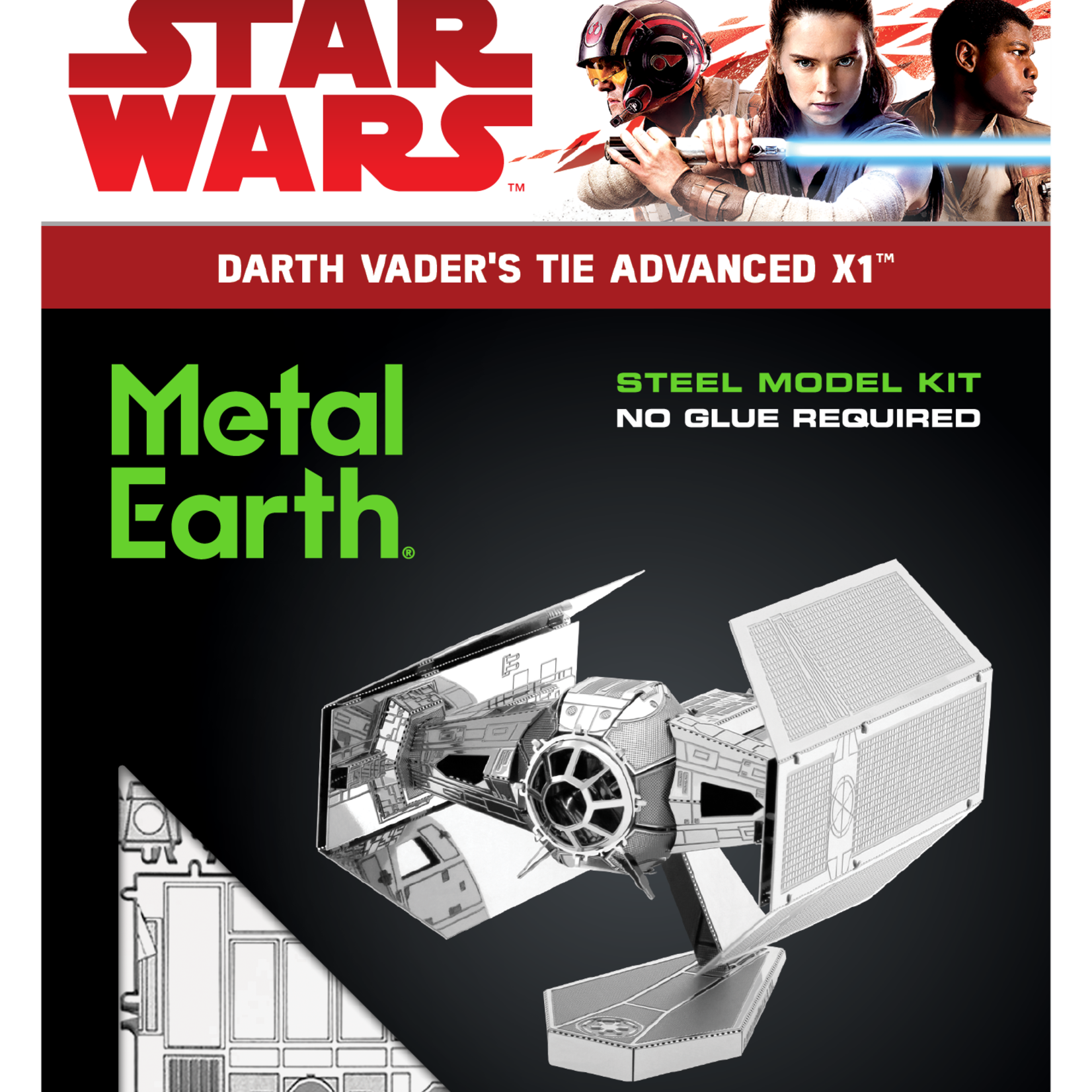 Metal Earth Metal Earth - Star Wars : Darth Vader's Tie Fighter