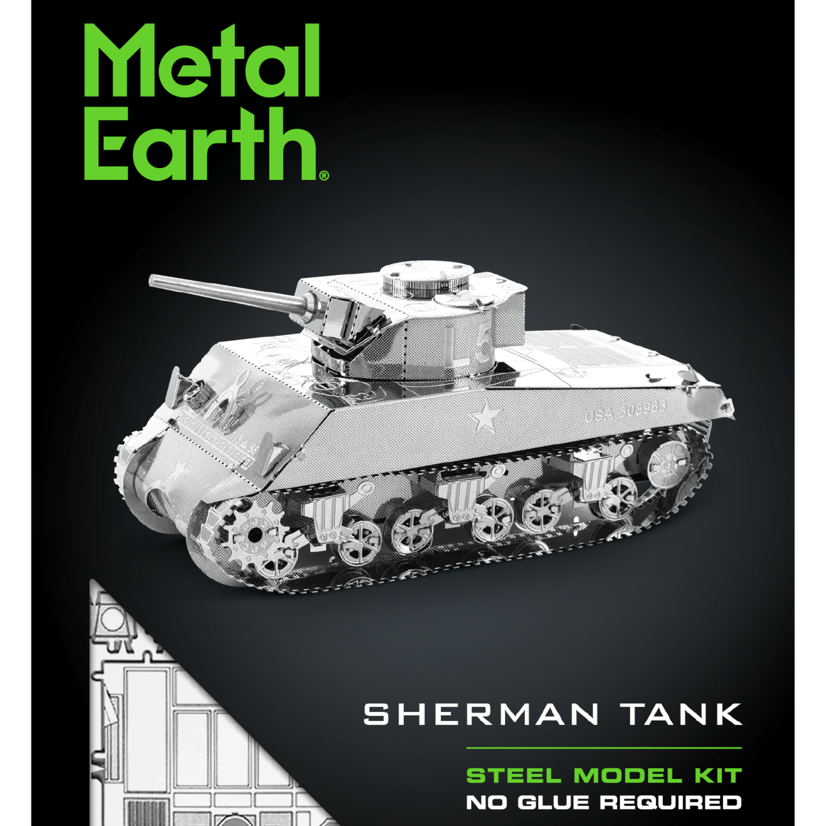 Metal Earth Metal Earth - Sherman Tank