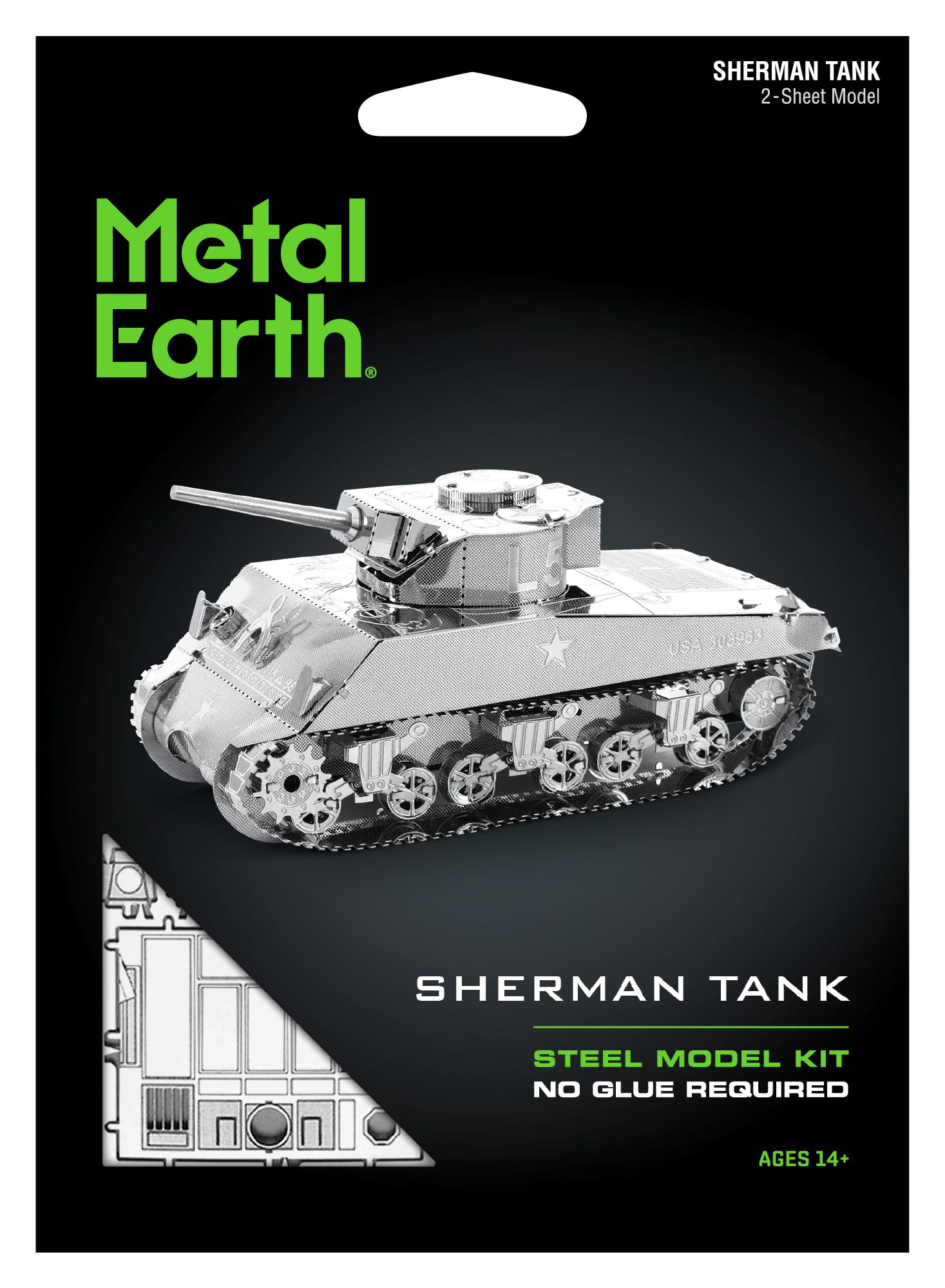 Metal Earth Metal Earth - Sherman Tank