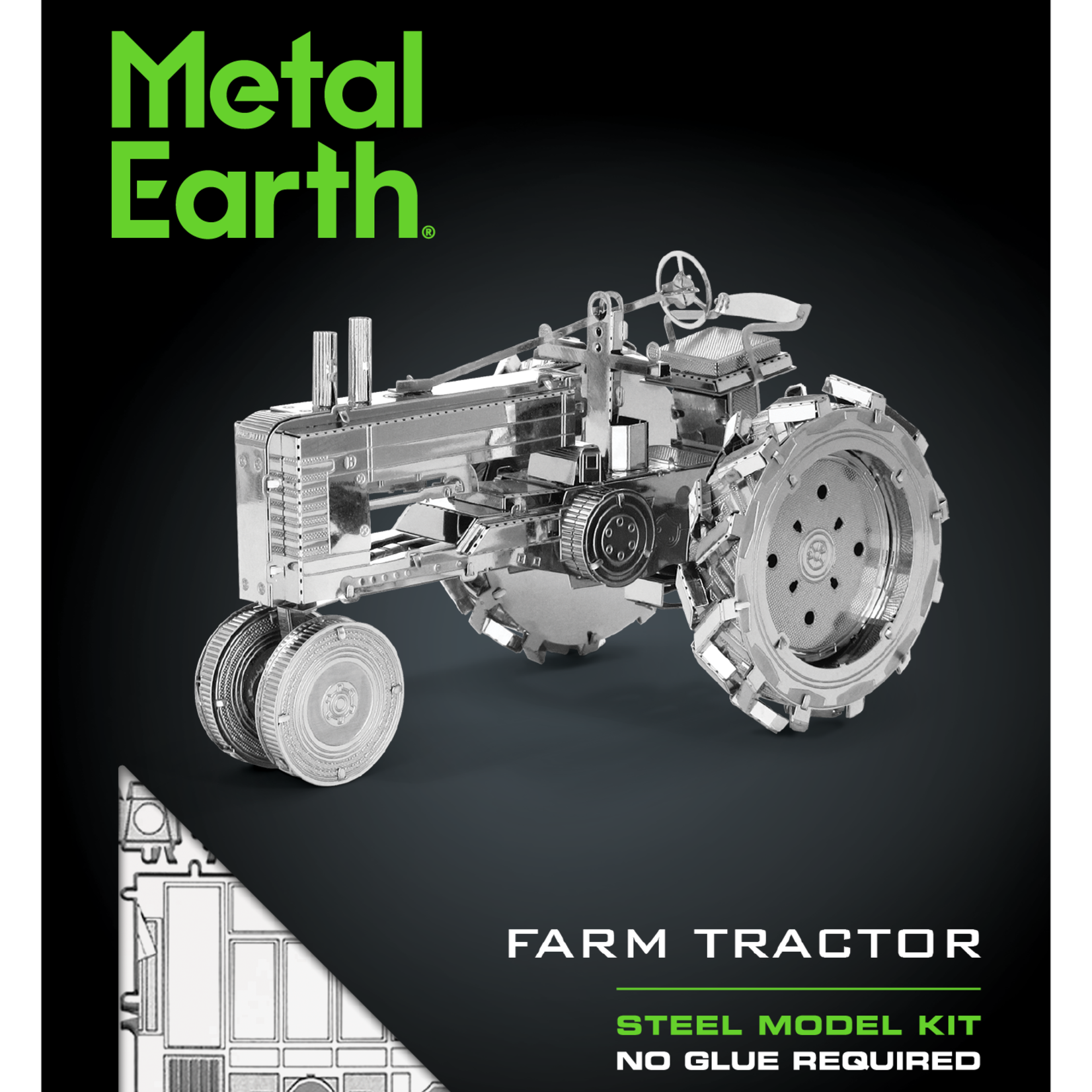 Metal Earth Metal Earth - tracteur de ferme