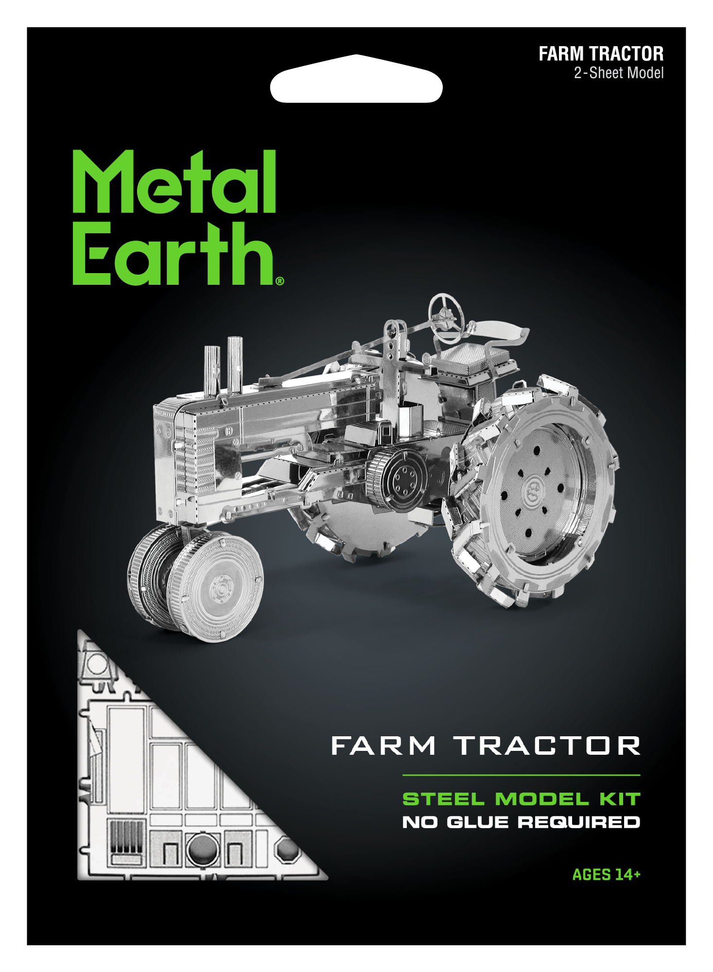 Metal Earth Metal Earth - tracteur de ferme