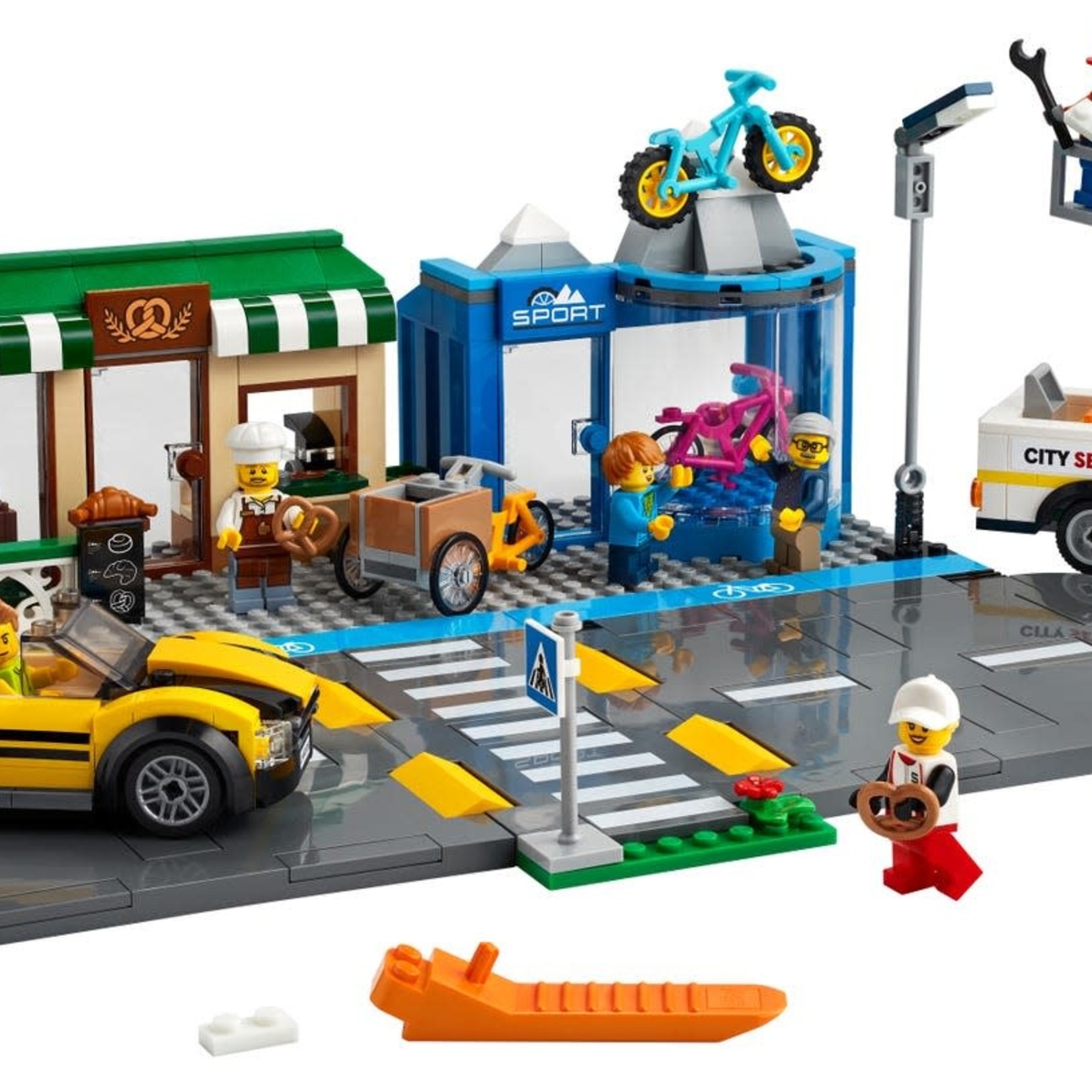 Lego Lego 60306 City - La rue commerçante