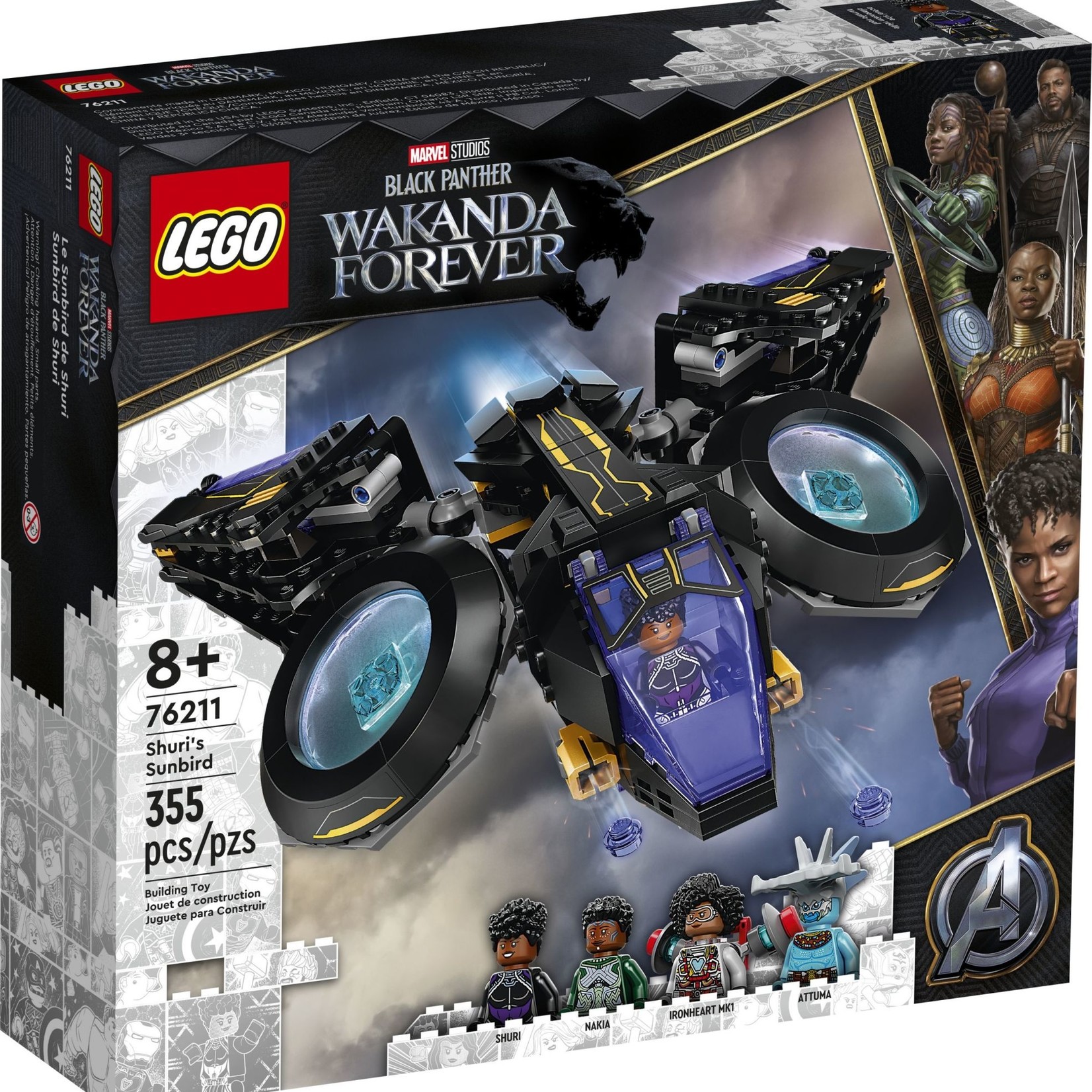 Lego *****Lego 76211 Black Panther - Le Sunbird de Shuri