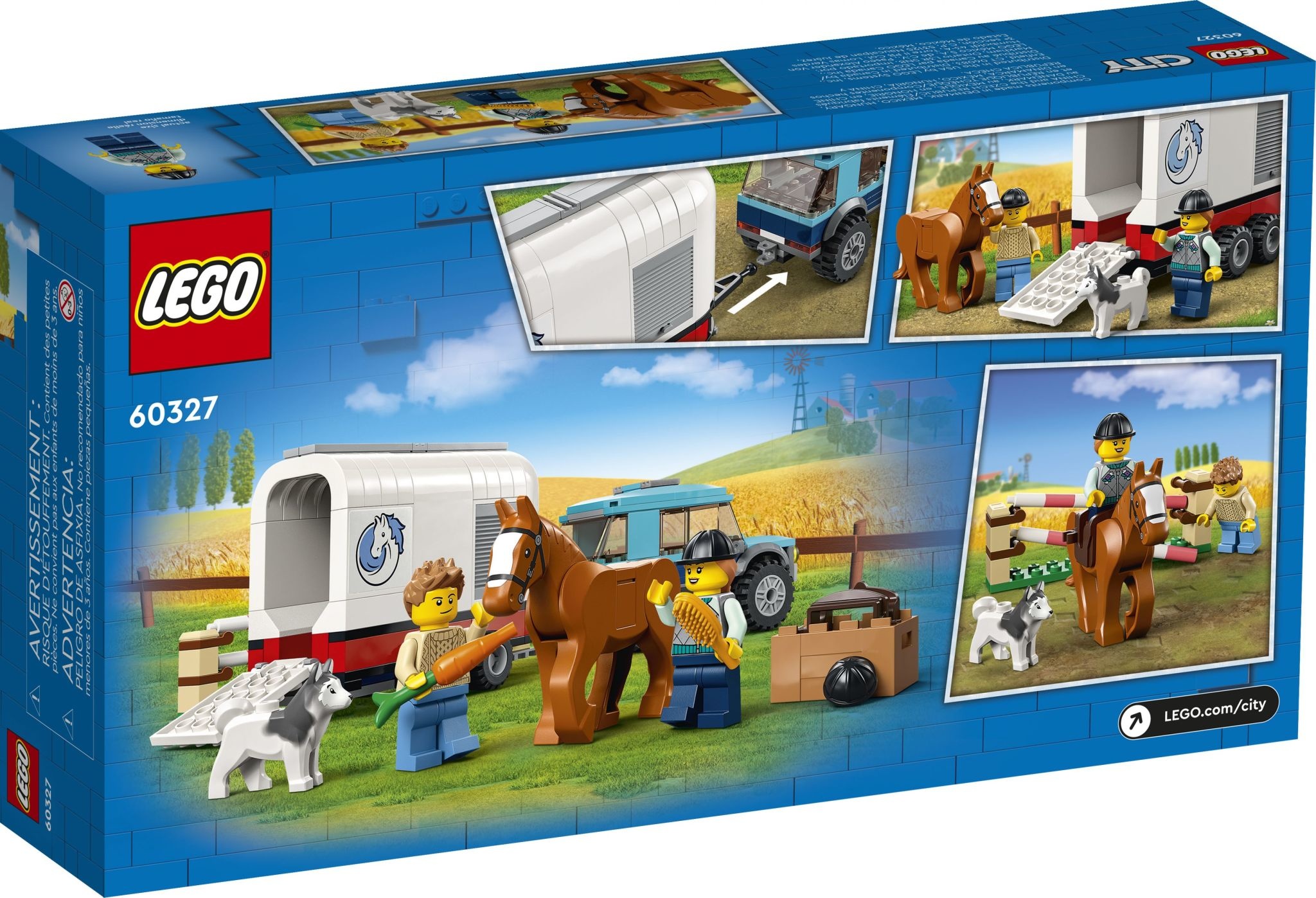 Lego Lego City 60327 - Le transport du cheval