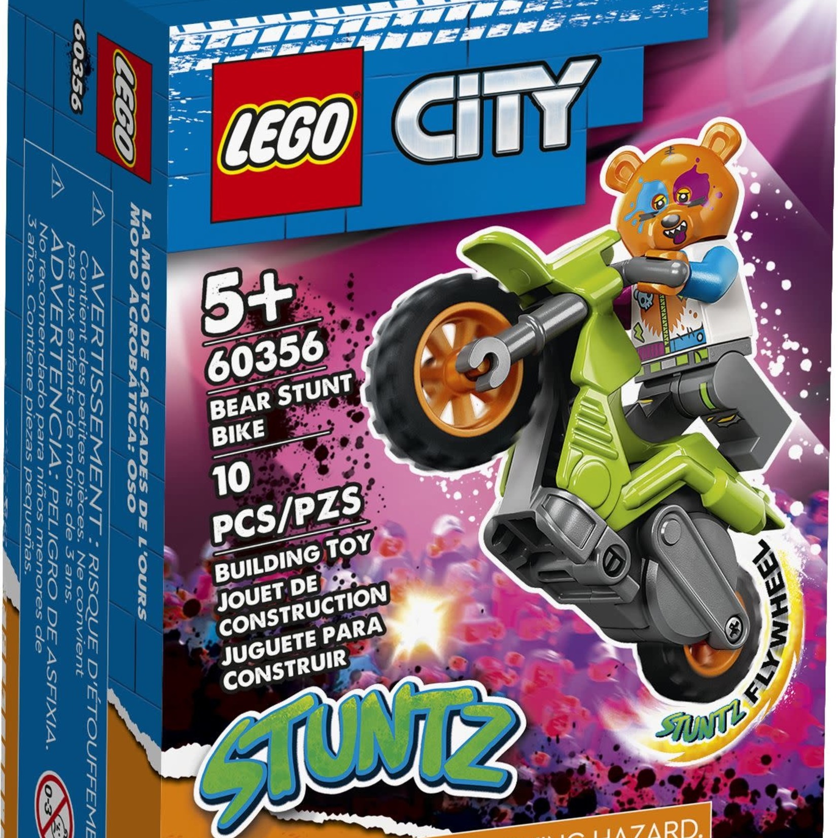 Lego Lego 60356 City - La moto de cascade de l’Ours