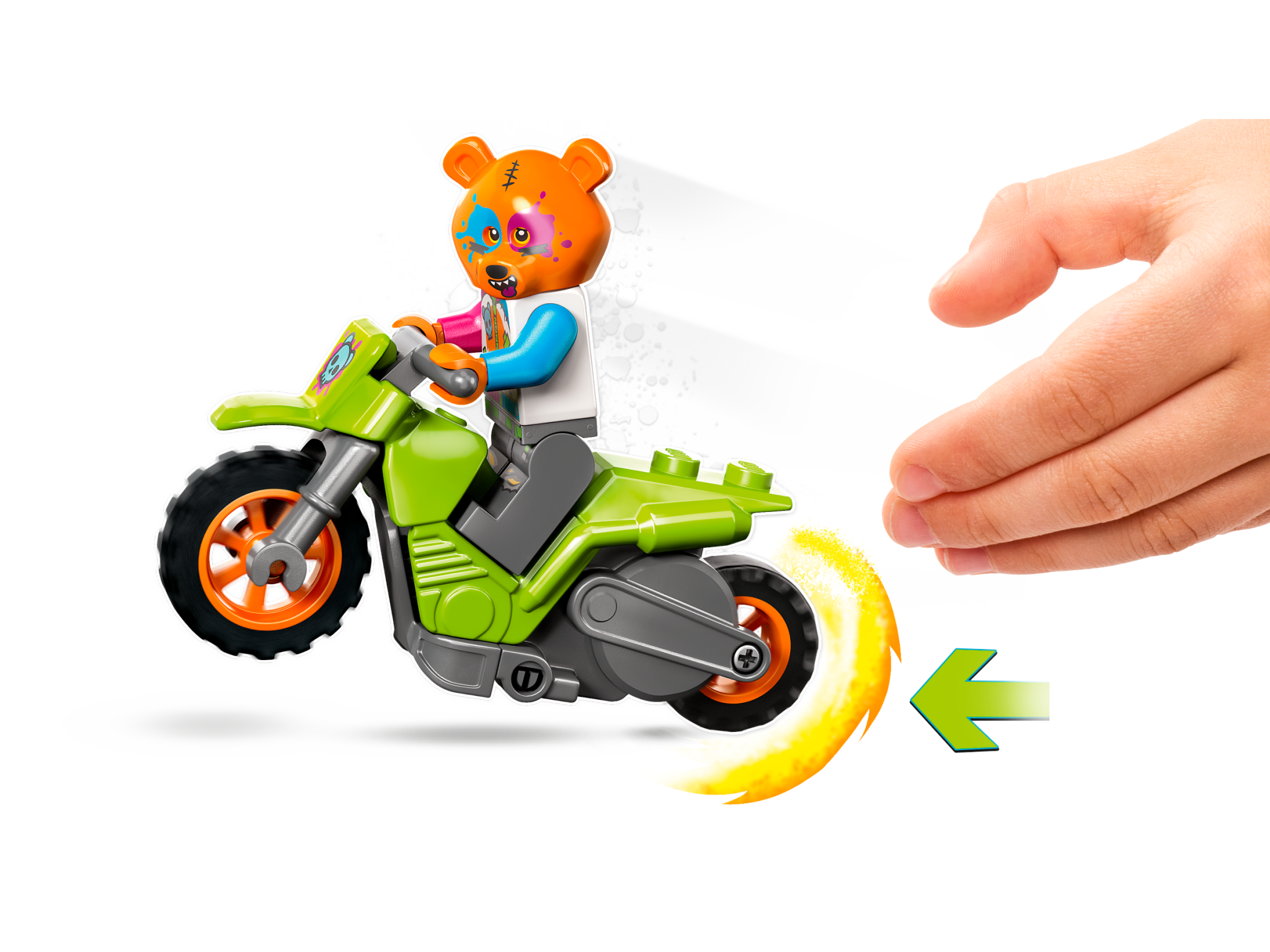 LEGO City Stuntz 60356 La Moto de Cascade de l'Ours, Jouet pour Effectuer  des Sauts et des Figures, Jeu pour Garçons et Filles 5 Ans, Idée Cadeau :  : Jeux et Jouets