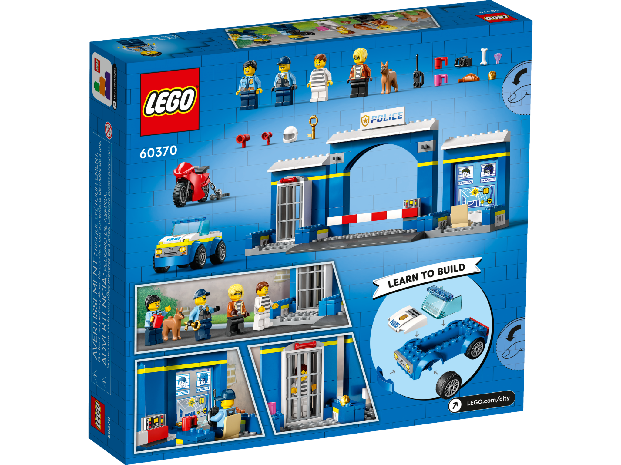 Lego Lego 60370 City - La poursuite au poste de police