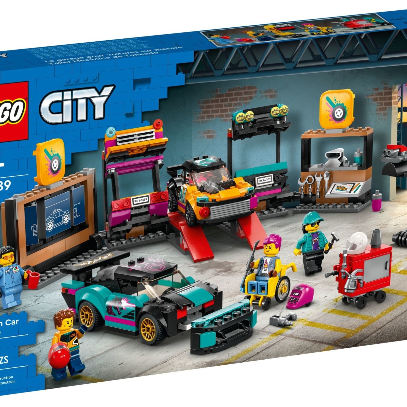 Lego Lego 60389 City - Le garage pour voitures sur mesure