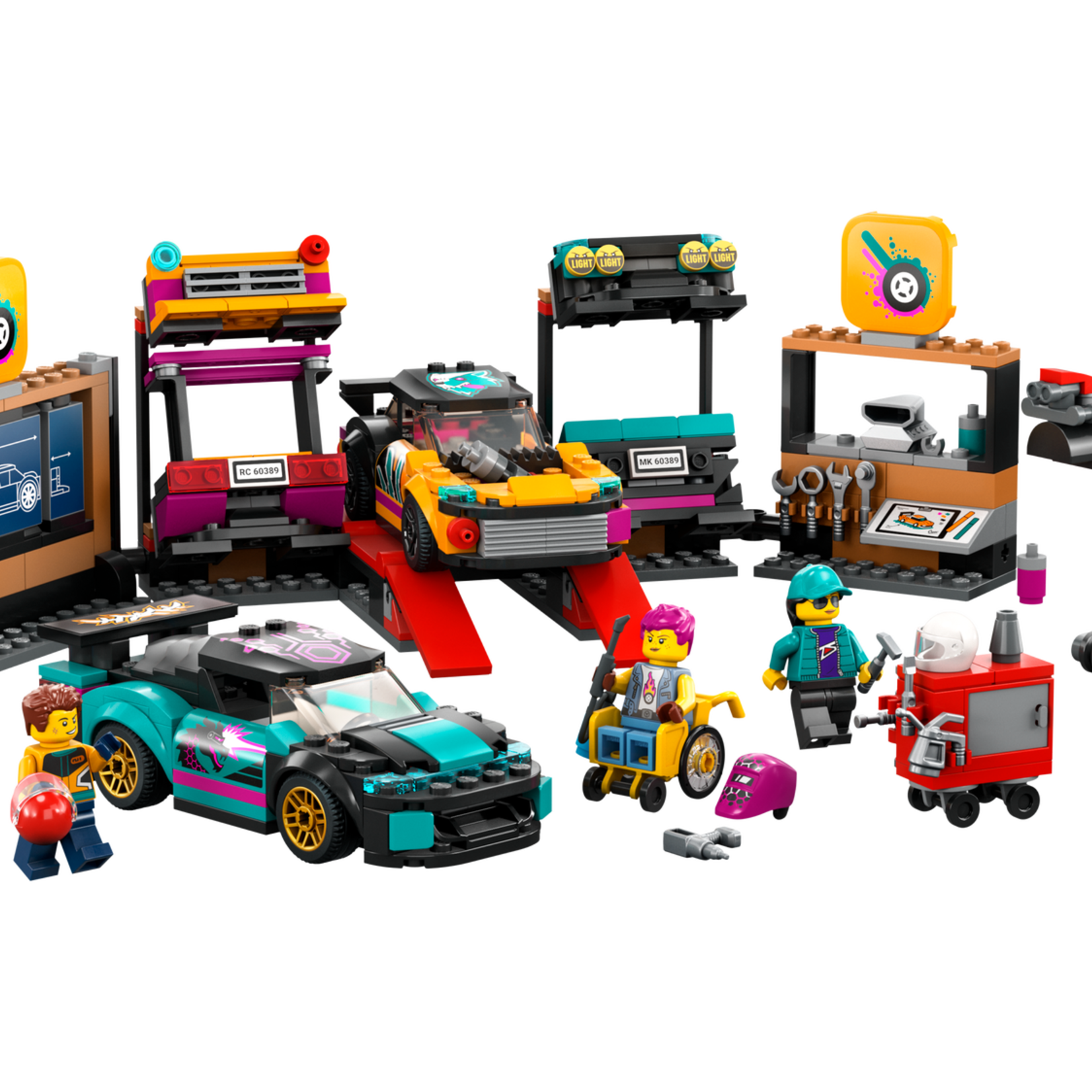 Lego Lego 60389 City - Le garage pour voitures sur mesure