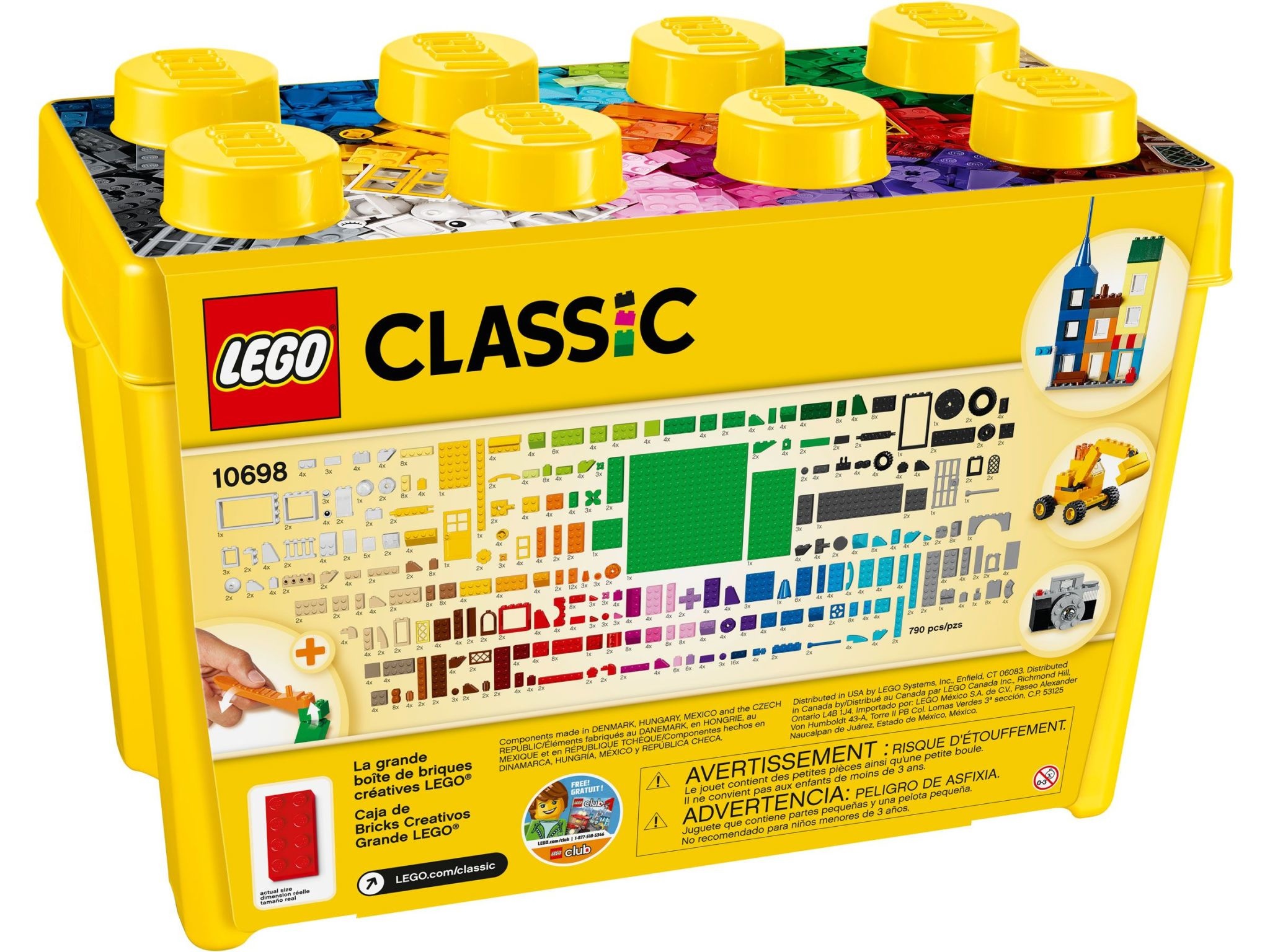 Lego Lego 10698 Classic - La grande boîte de briques créatives LEGO