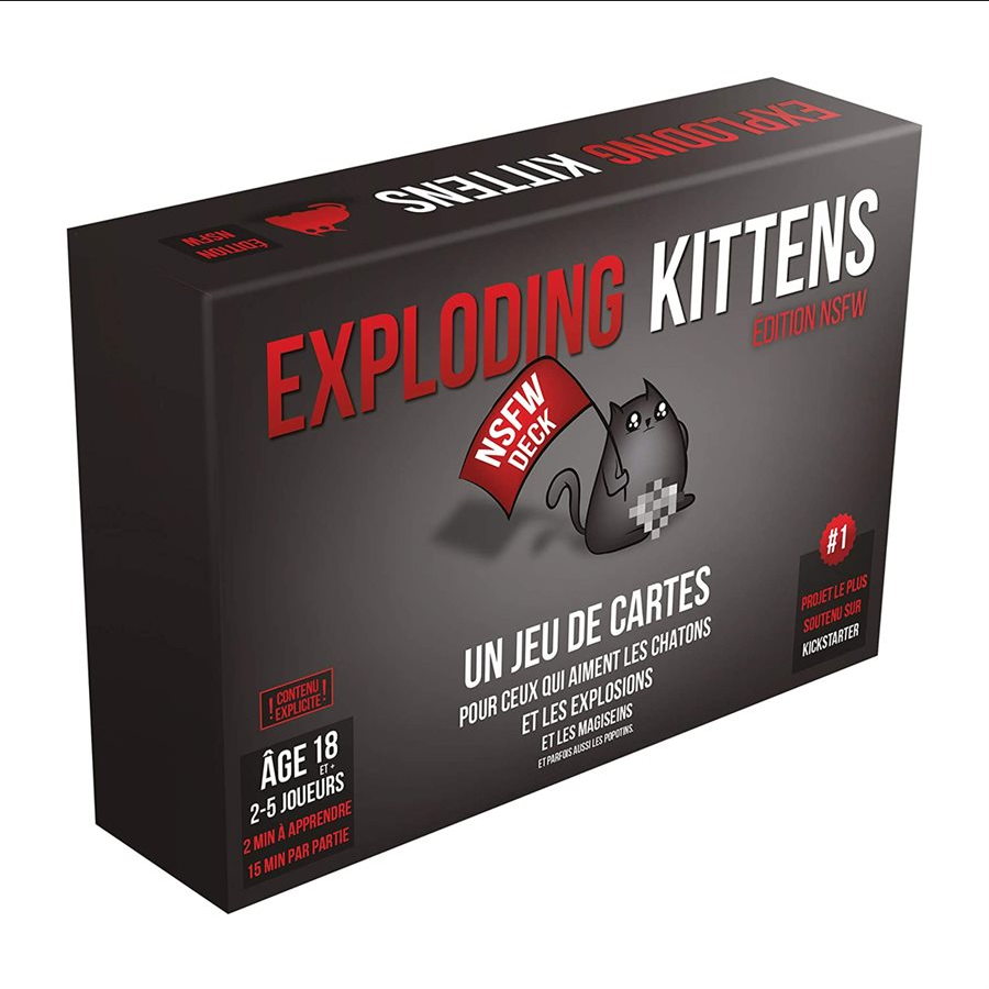 Exploding Kittens Exploding Kittens - NSFW (FR)