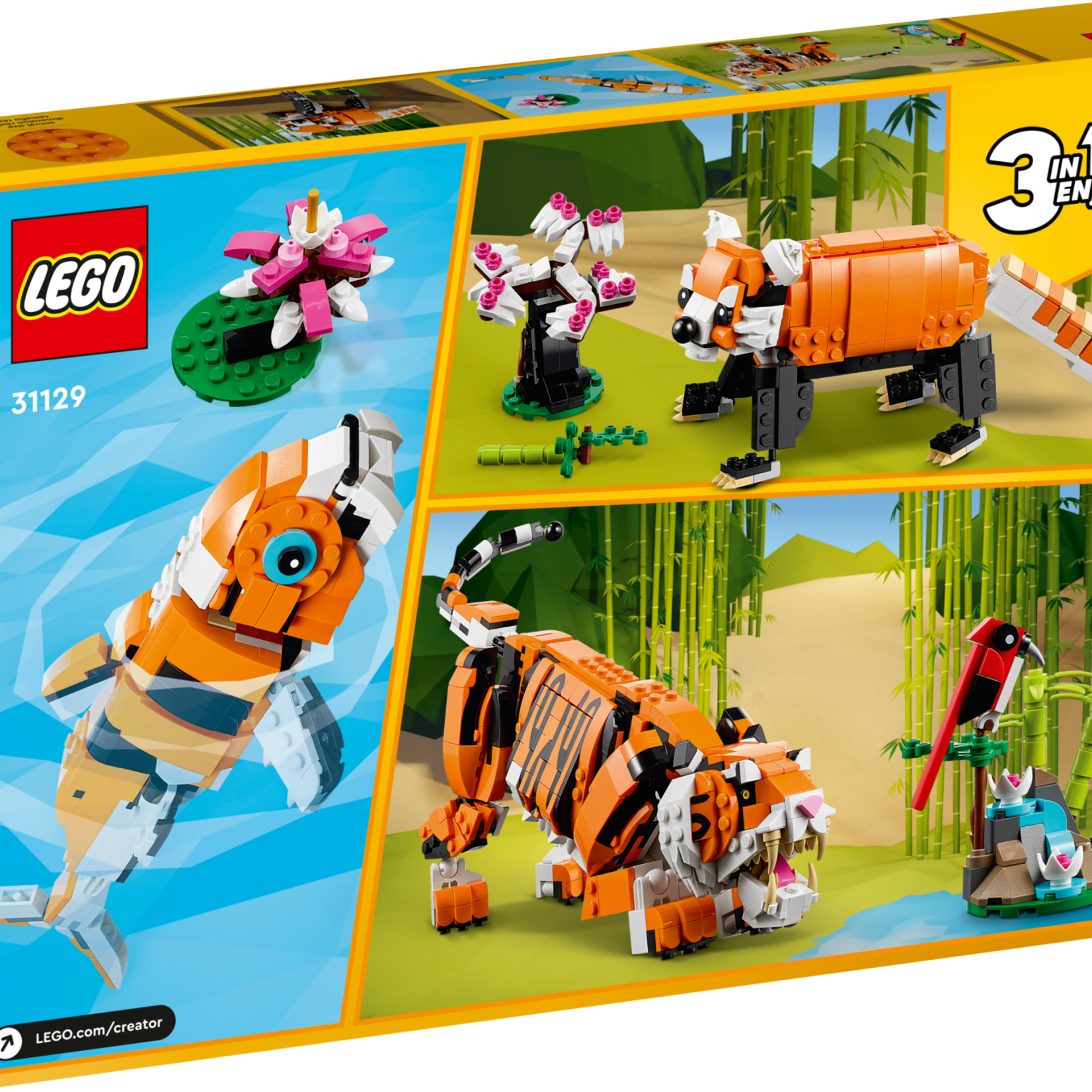 Lego Lego 31129 Creator - Le tigre majestueux