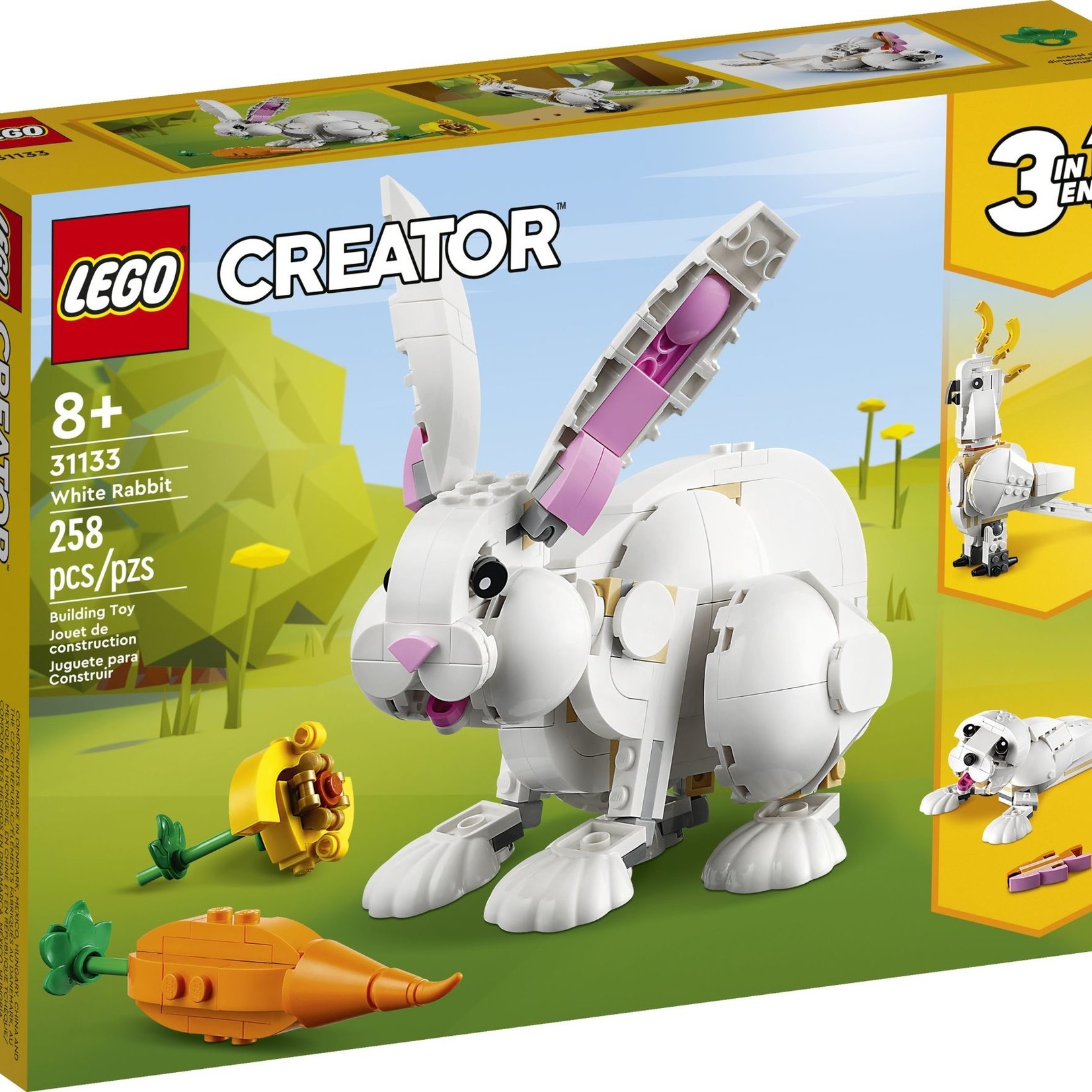Lego Lego 31133 Creator - Le lapin blanc