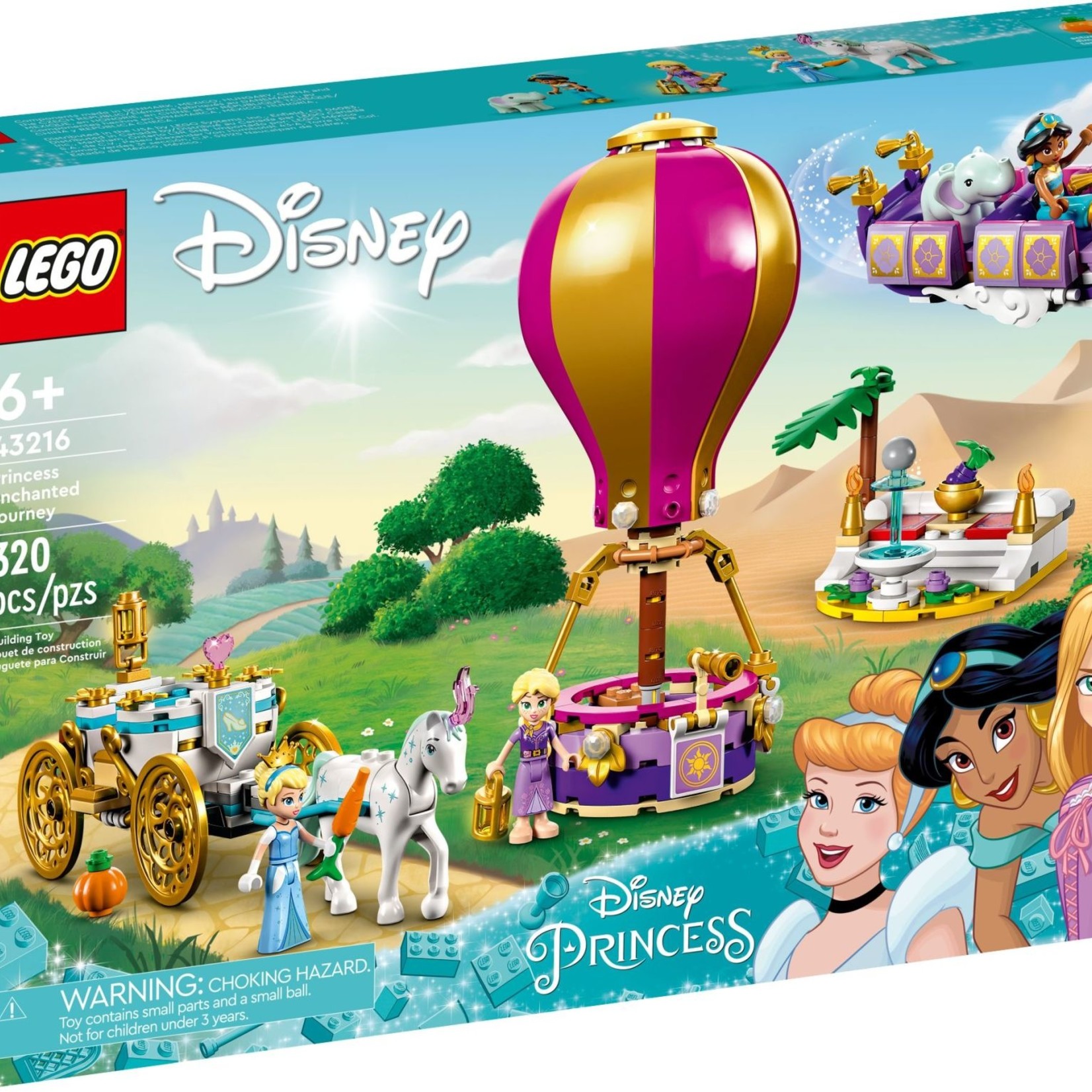 Lego Lego 43216 Disney - Le voyage enchanté de la princesse