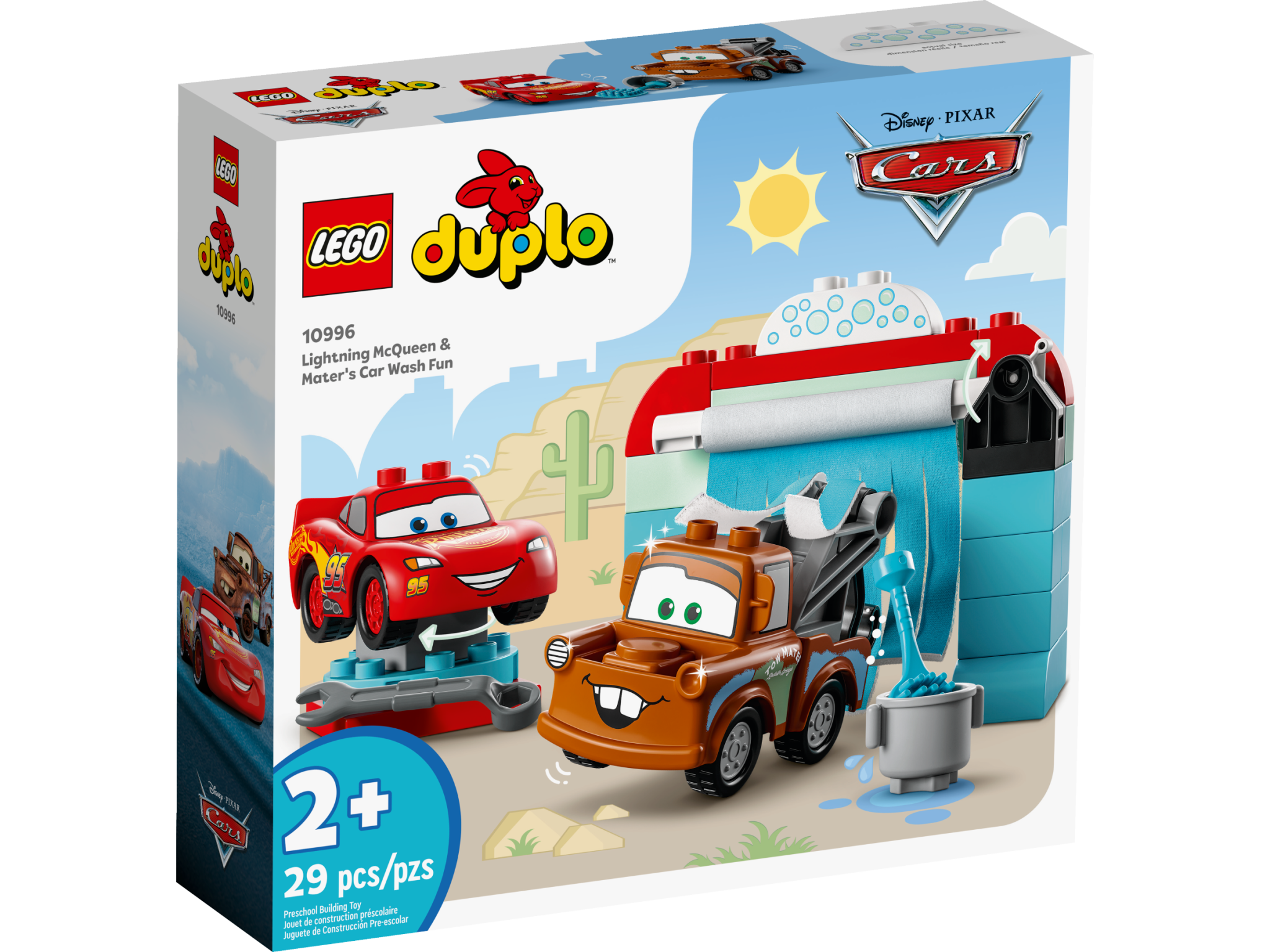 Lego Lego 10996 Duplo - Le lave-auto amusant de Flash McQueen et Mater