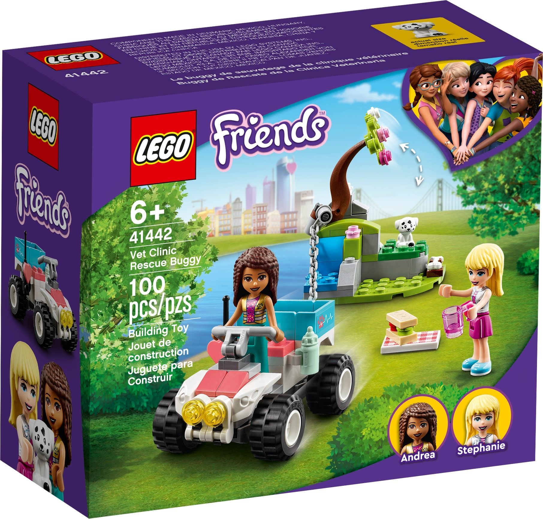 Lego Lego 41442 Friends - Le buggy de sauvetage de la clinique vétérinaire