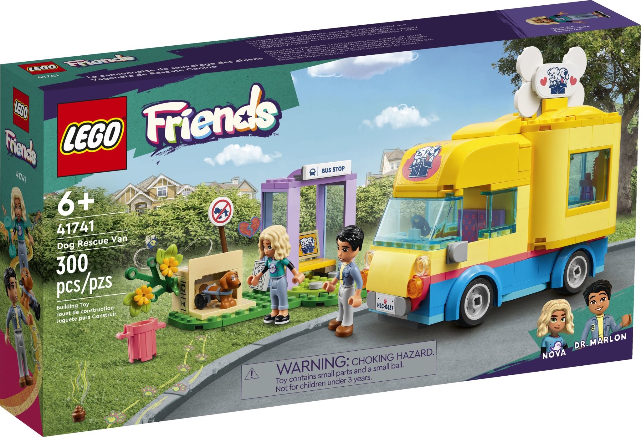 Lego Lego 41741 Friends - La camionnette de sauvetage des chiens