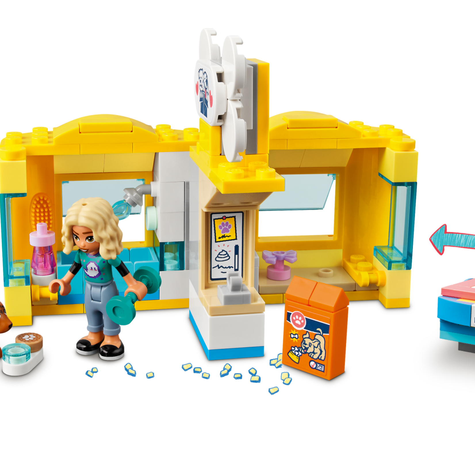 Lego®friends 41741 - la fourgonnette de sauvetage canin, jeux de  constructions & maquettes