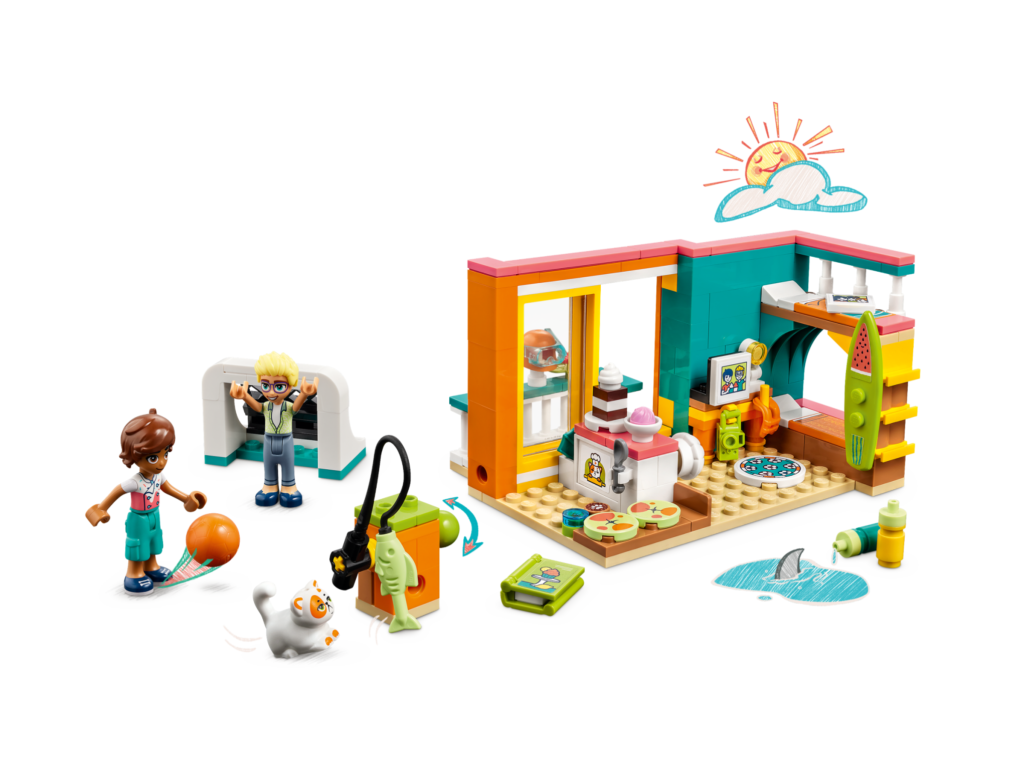 Lego Lego 41754 Friends - La chambre de Leo