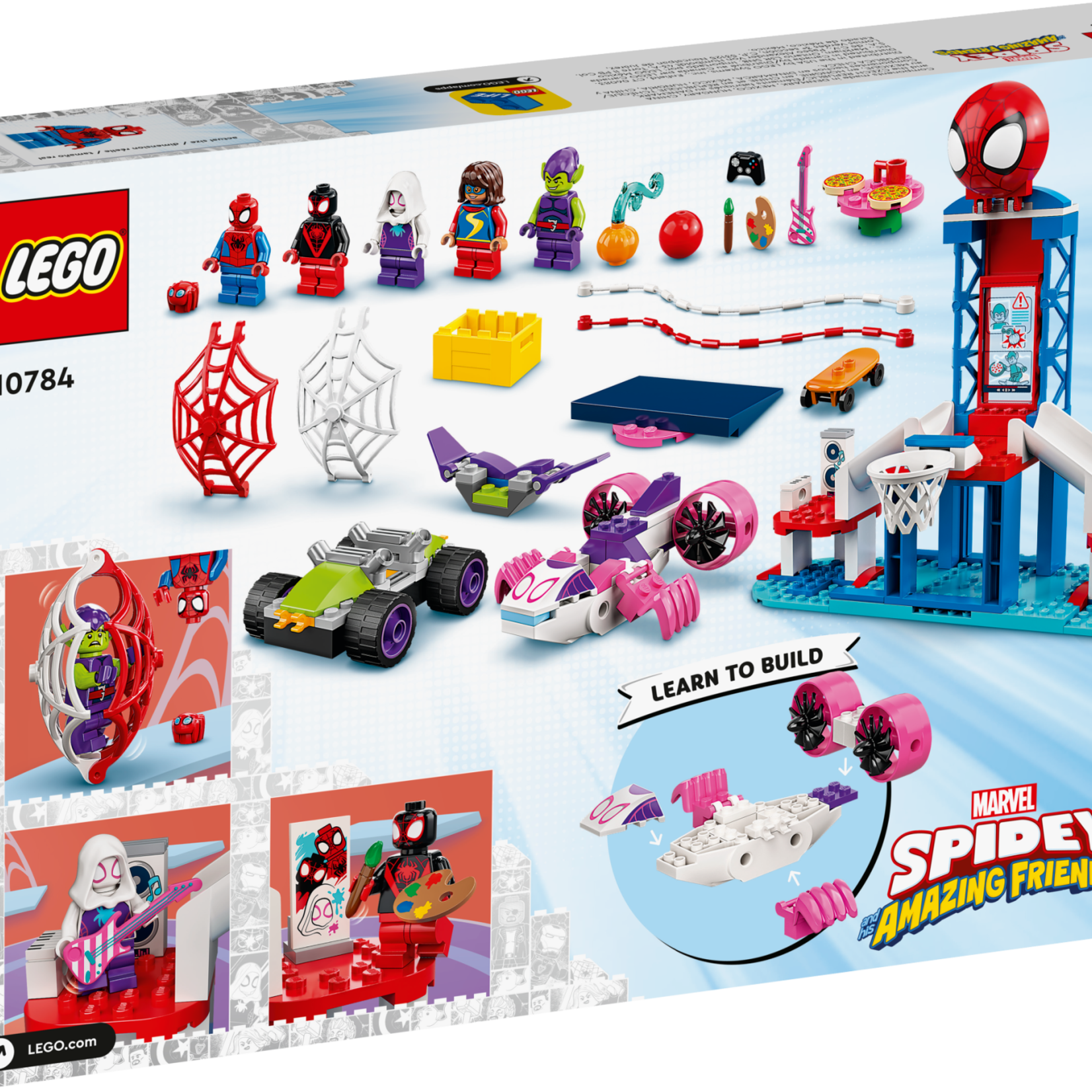 Lego Lego 10784 Marvel - Le repaire en toile de Spider-Man