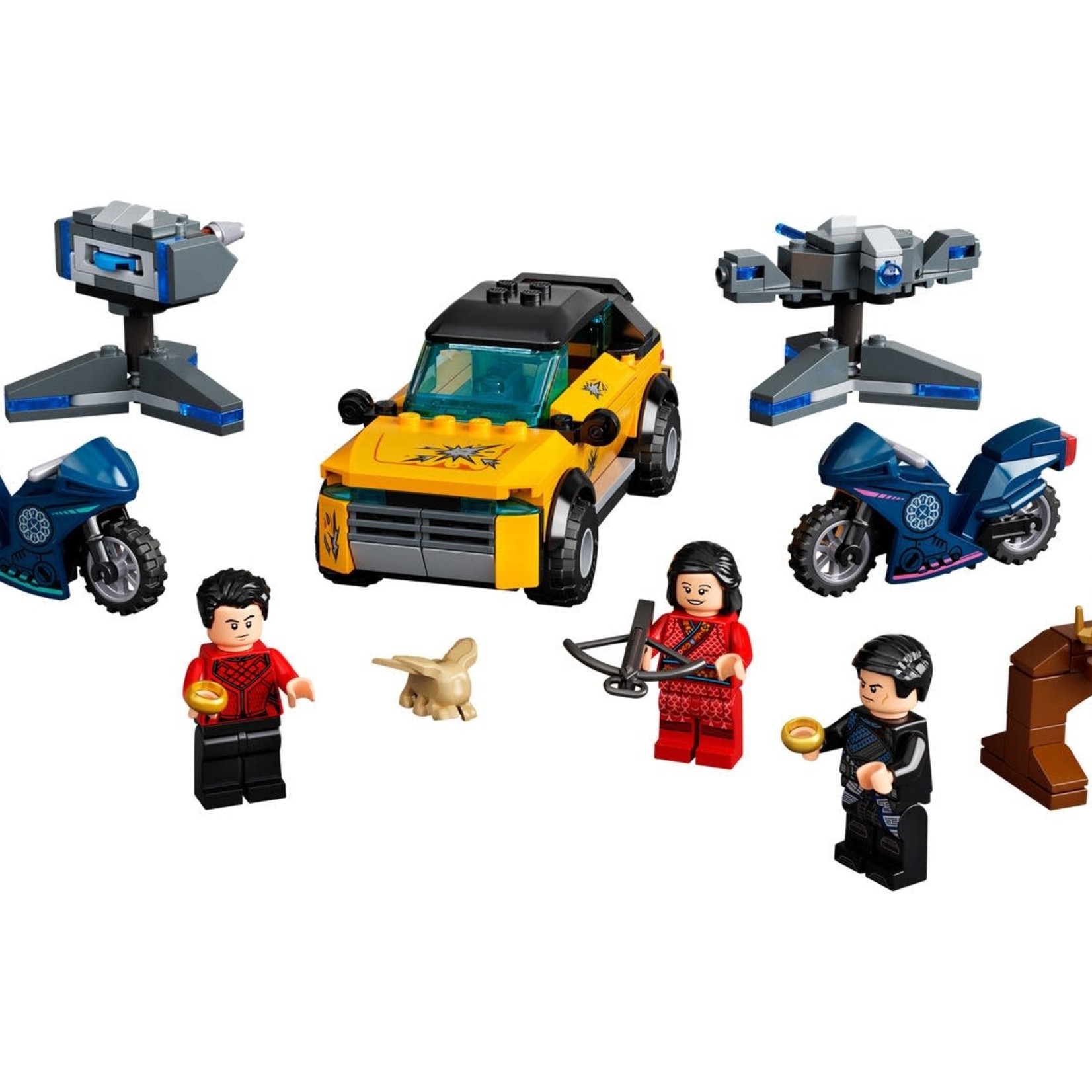Lego Lego 76176 Marvel - L’évasion des Dix Anneaux