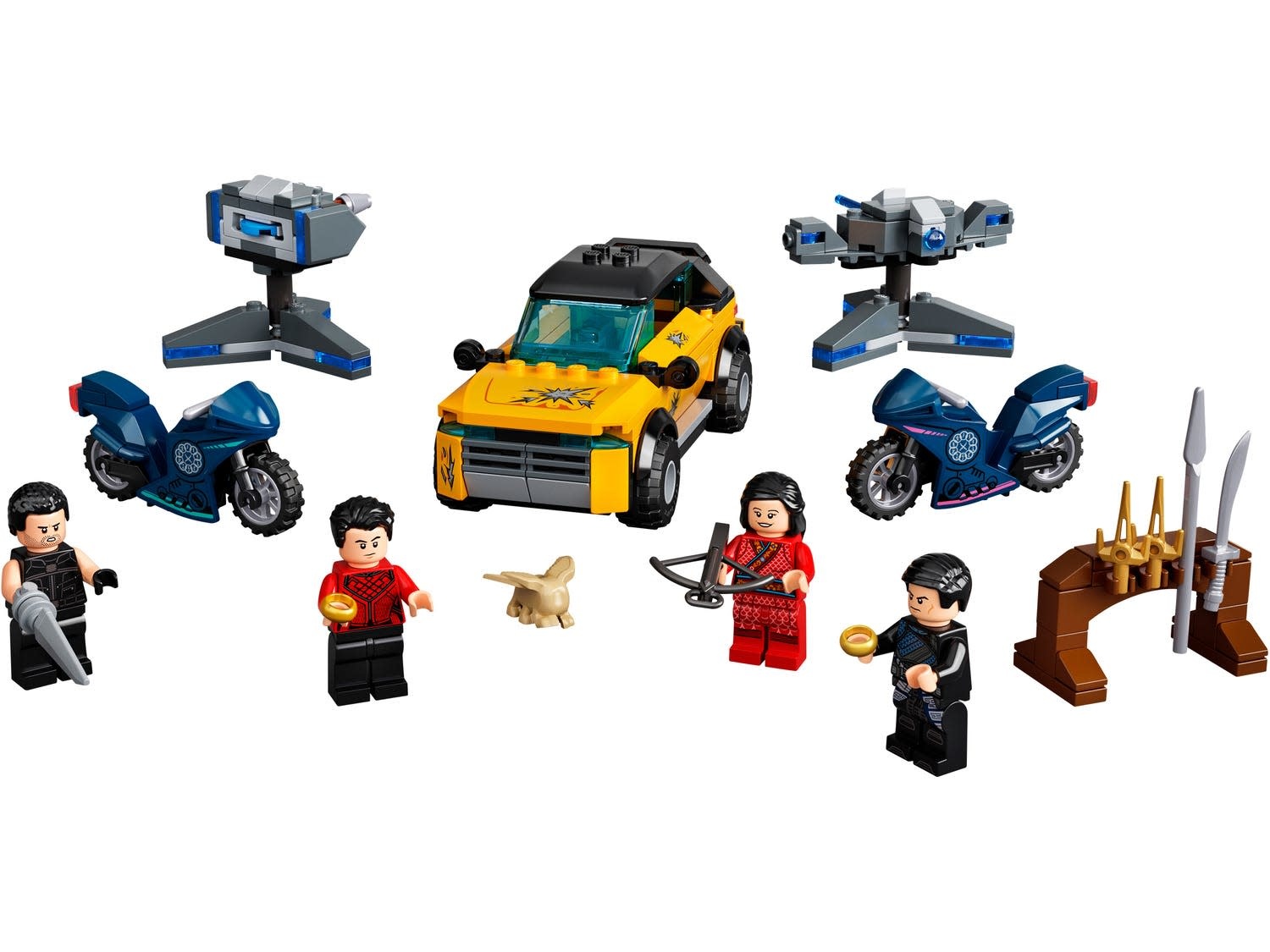 Lego Lego 76176 Marvel - L’évasion des Dix Anneaux