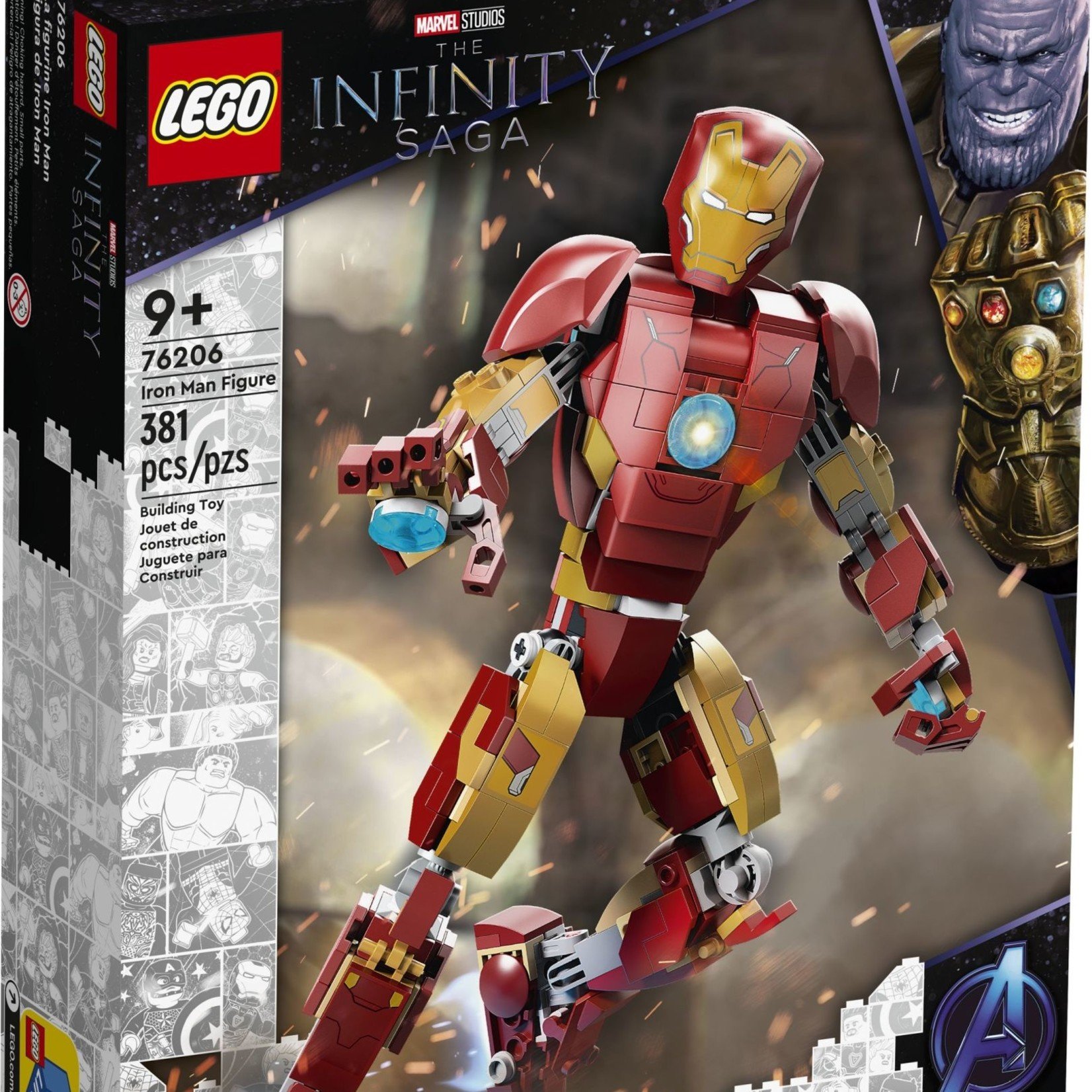 Lego Lego 76206 Marvel - La figurine Iron Man