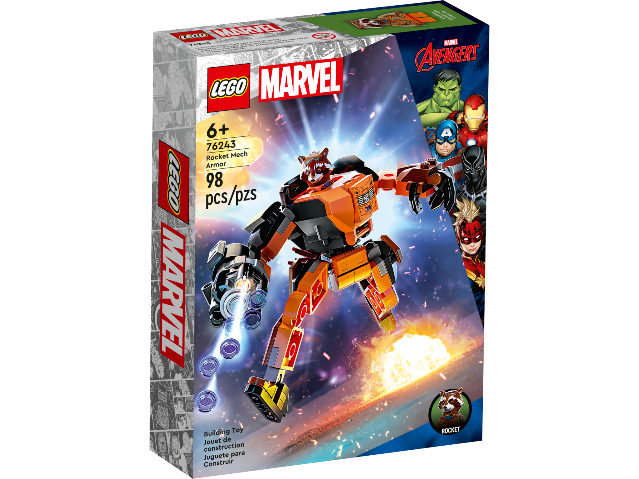 LEGO® Marvel 76254 - Le Vaisseau de Bébé Rocket - DracauGames