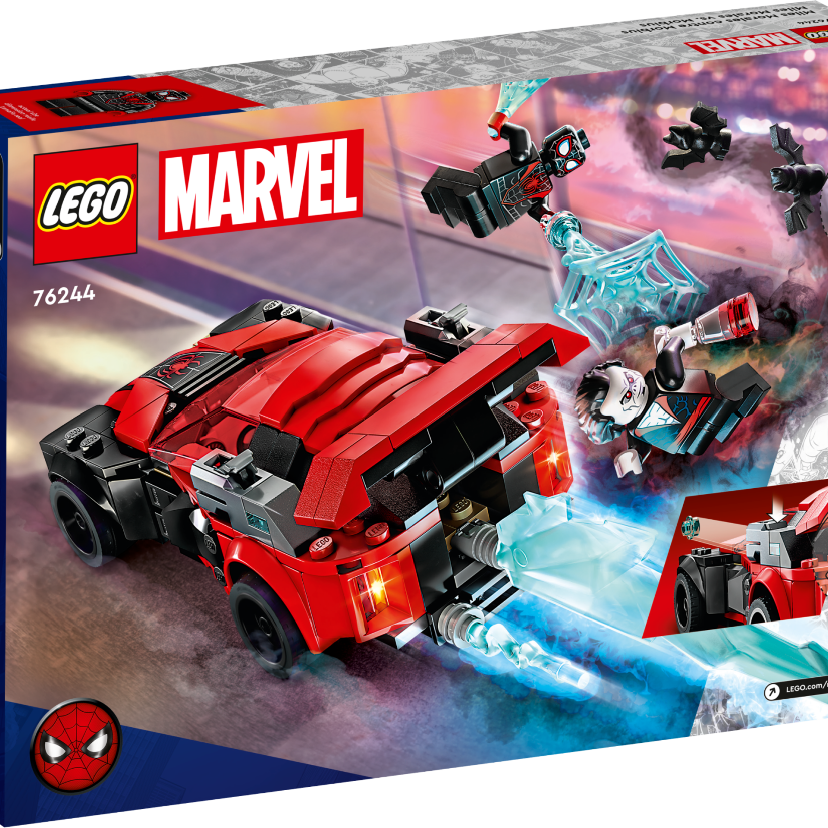 Lego Lego 76244 Marvel - Miles Morales contre Morbius