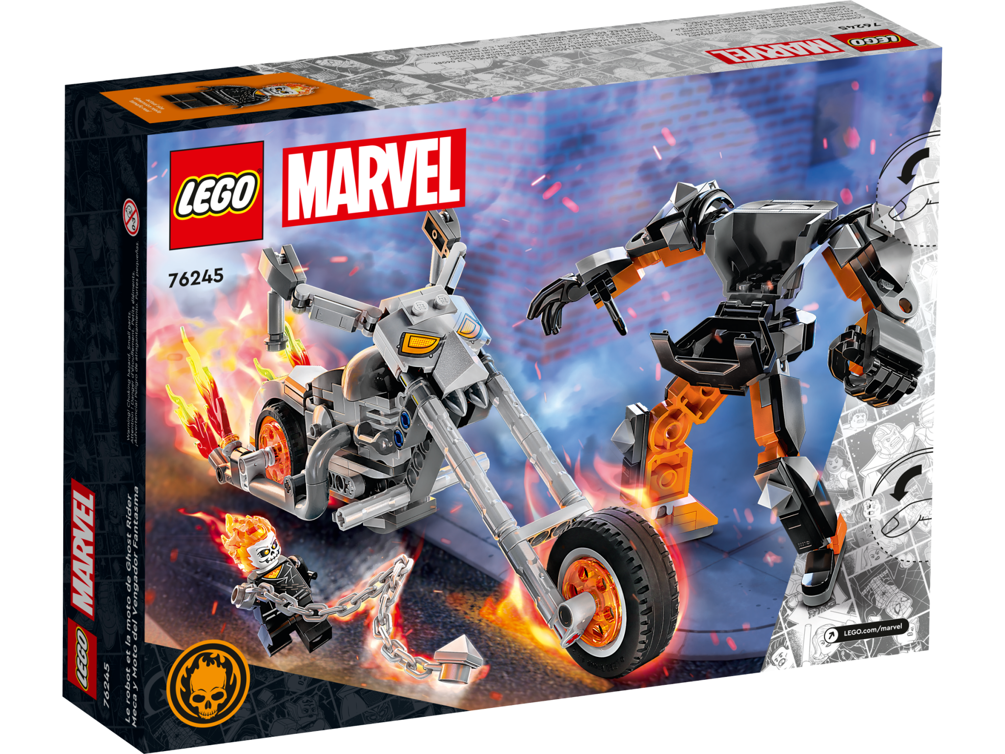 Lego Lego 76245 Marvel - Le robot et la moto de Ghost Rider