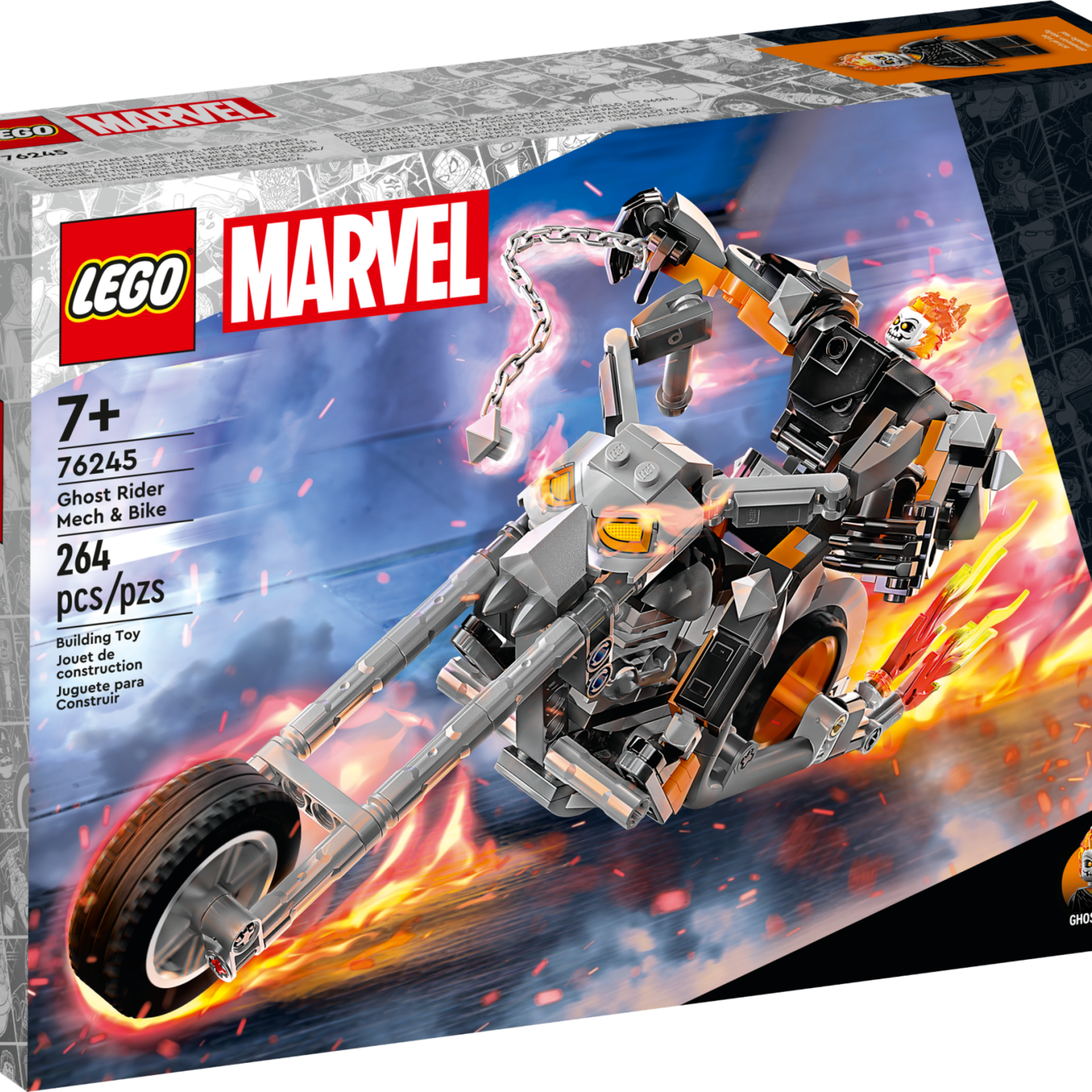 Lego Lego 76245 Marvel - Le robot et la moto de Ghost Rider