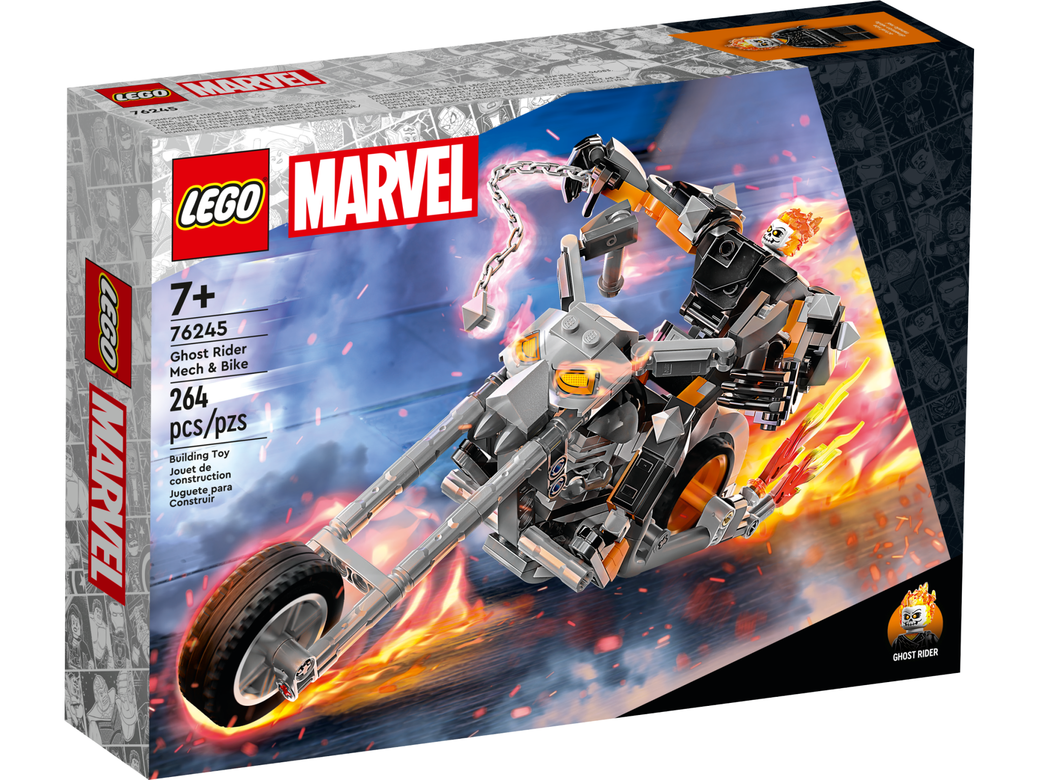 Lego Lego 76245 Marvel - Le robot et la moto de Ghost Rider