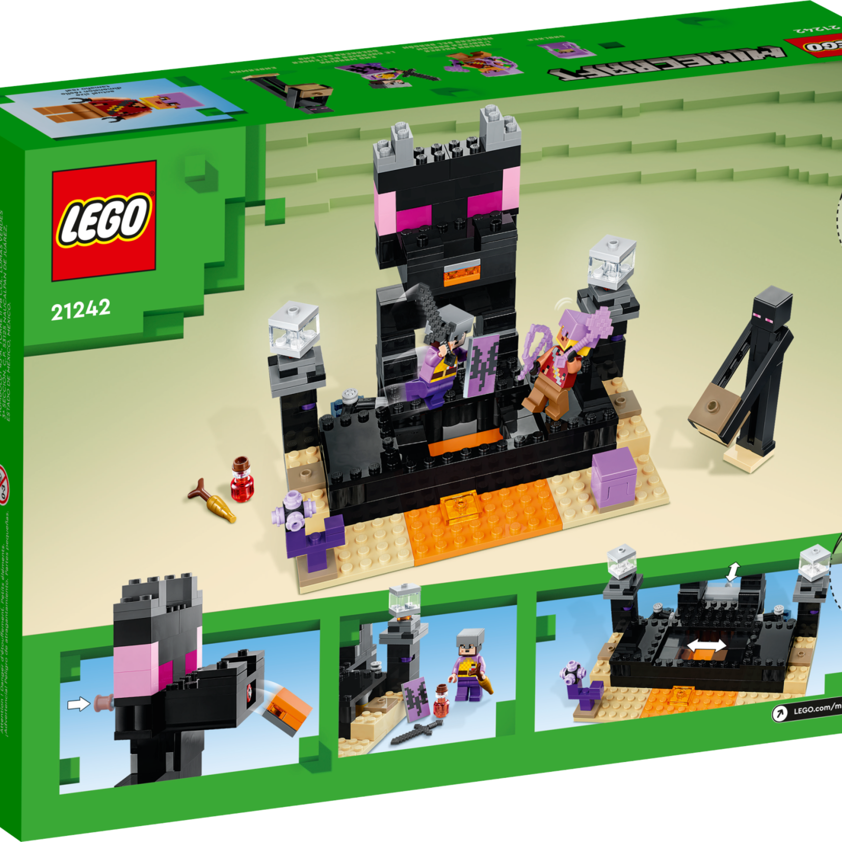Lego Lego 21242 Minecraft - L'arène de l'Ender