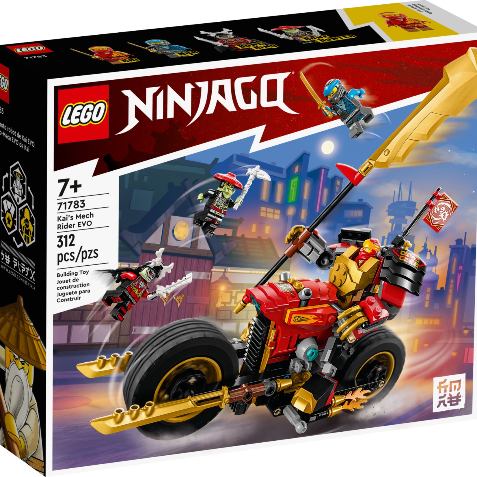 Lego Lego 71783 Ninjago - La moto robot de Kai EVO