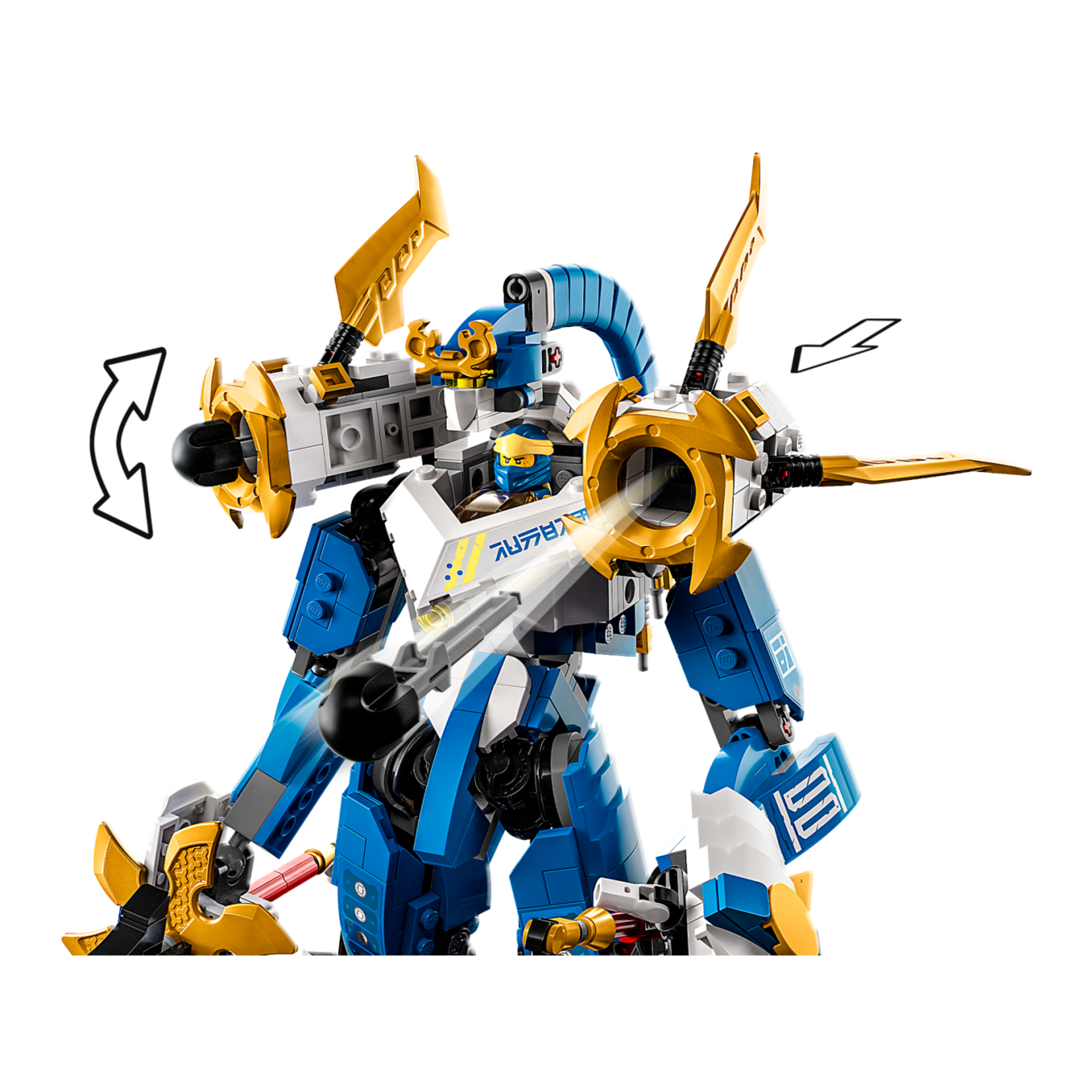 Lego Lego 71785 Ninjago - Le robot titan de Jay