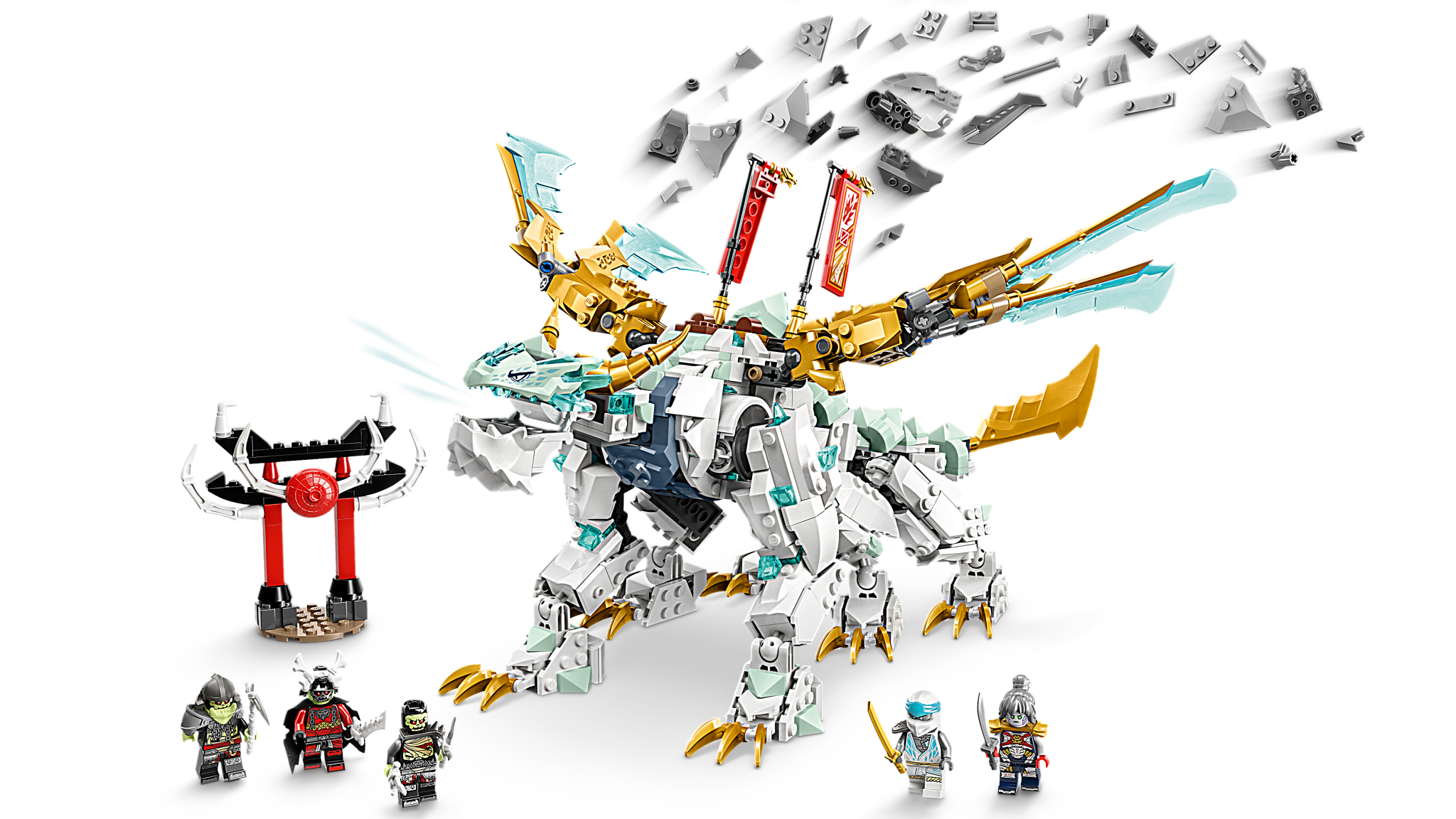 Lego Lego 71786 Ninjago - Le dragon de glace de Zane