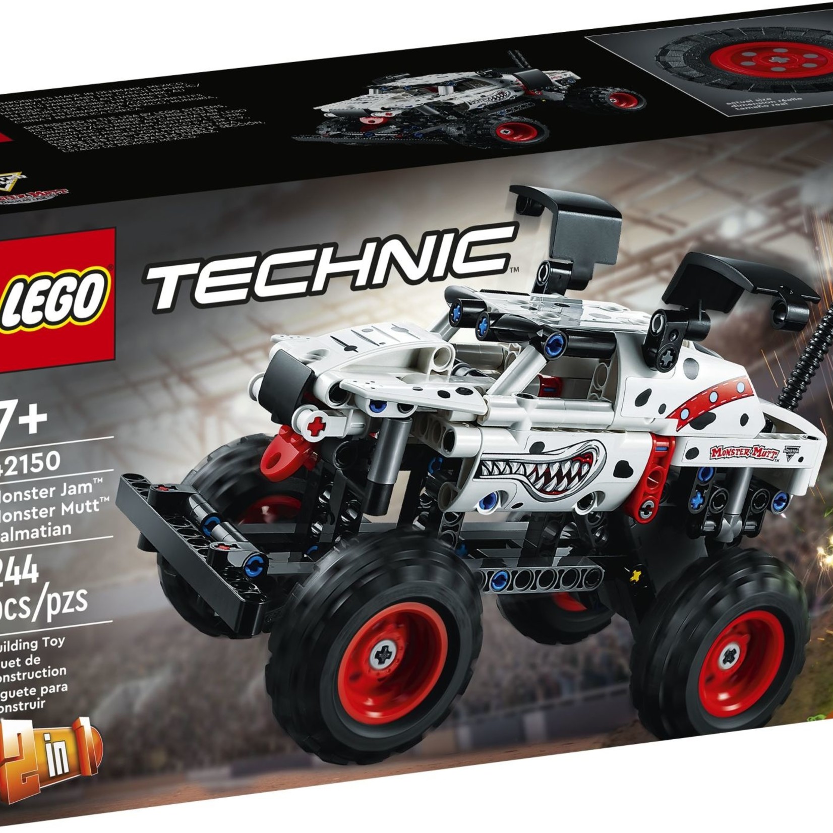 Lego Technic camion Monster Jam dalmatien 42150 Jeu de construction