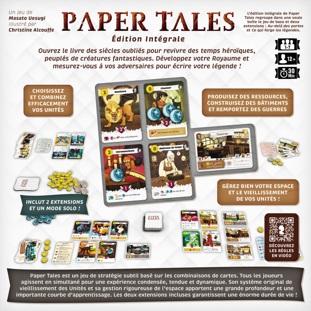 Catch Up Games Paper Tales - Édition Intégrale (VF)