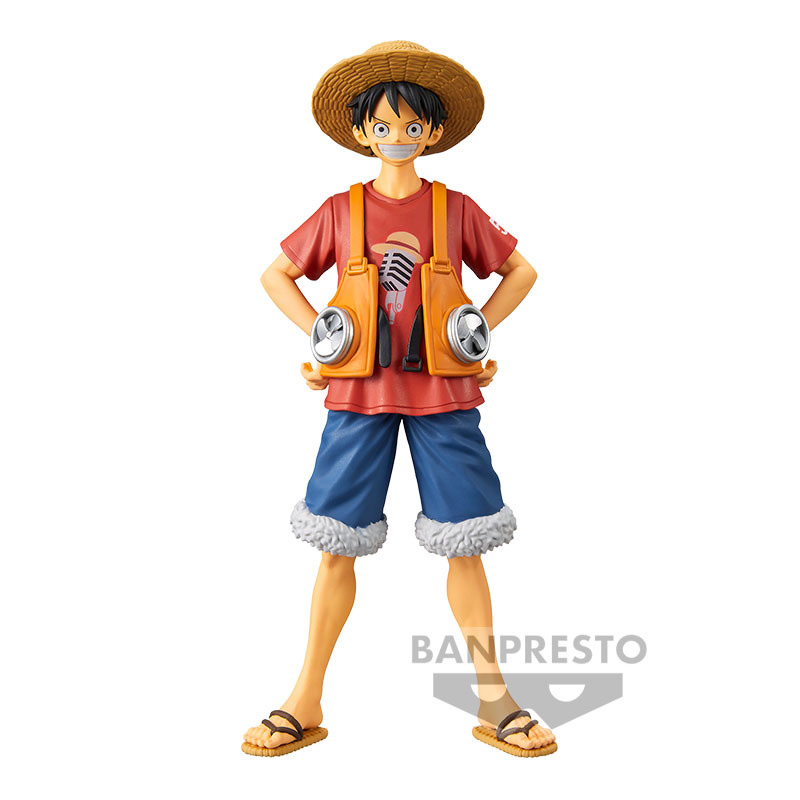 Banpresto Banpresto - One Piece Film Red DXF The Grandline Men Vol.1 :  Monkey D. Luffy