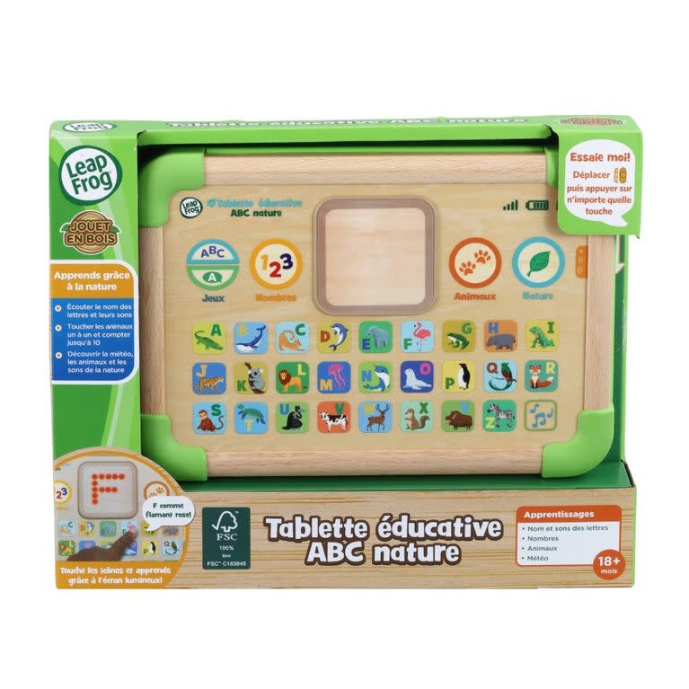 LeapFrog LeapFrog - Tablette éducative ABC nature