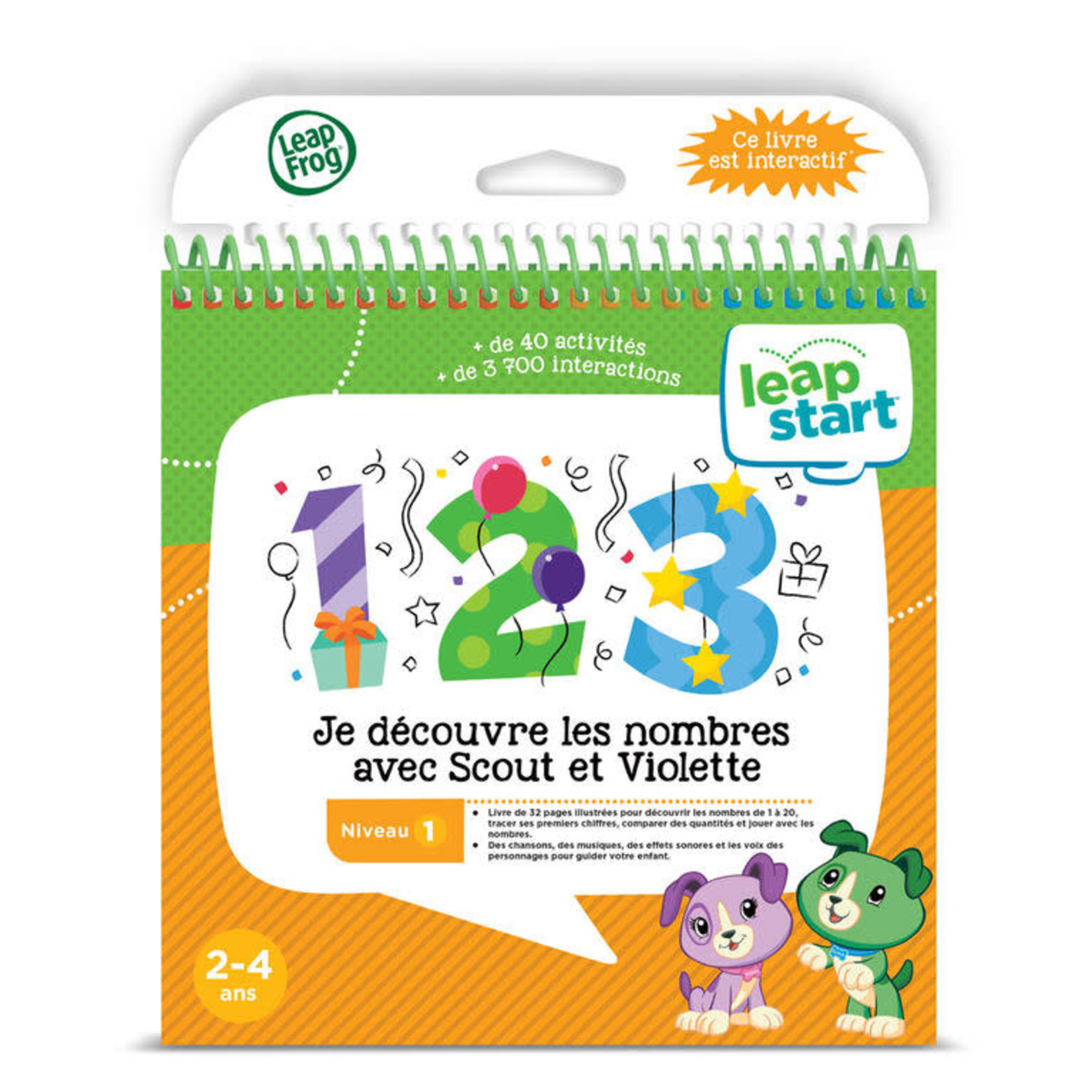 LeapFrog LeapFrog - LeapStart : Je découvre les nombres avec Scout et Violette