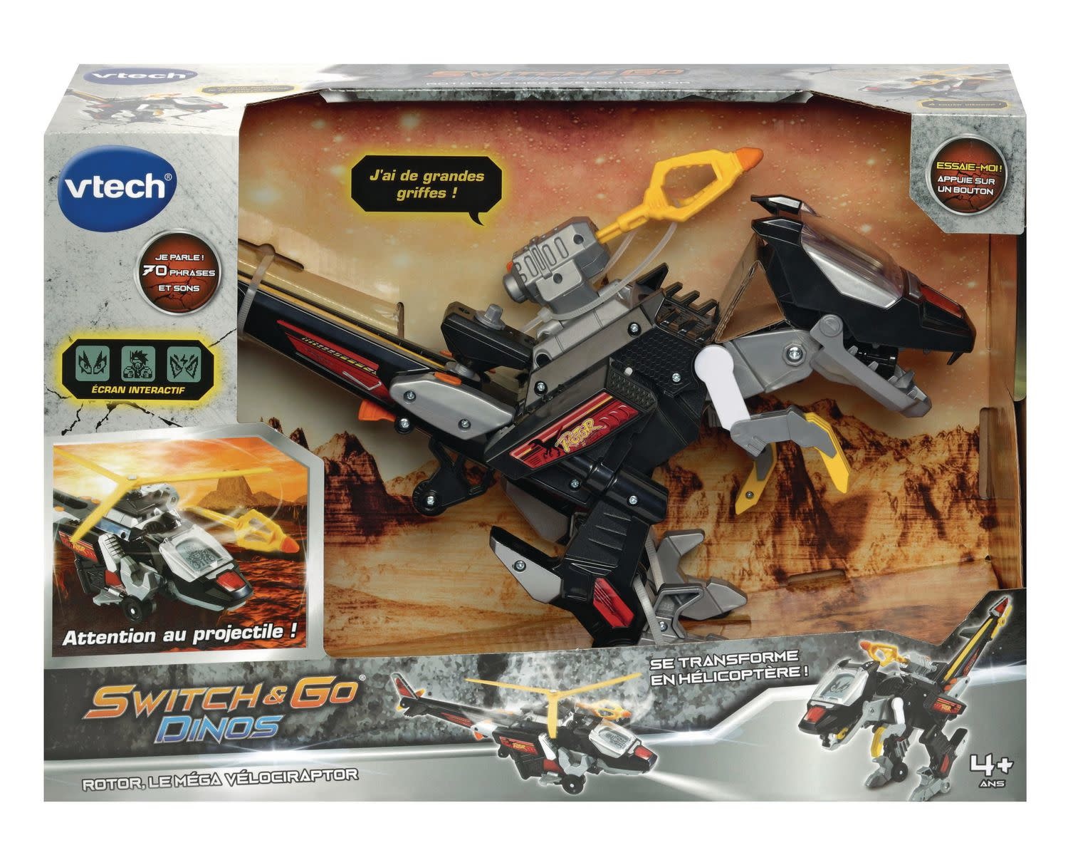 VTech VTech - Switch & Go : Rotor le méga Vélociraptor