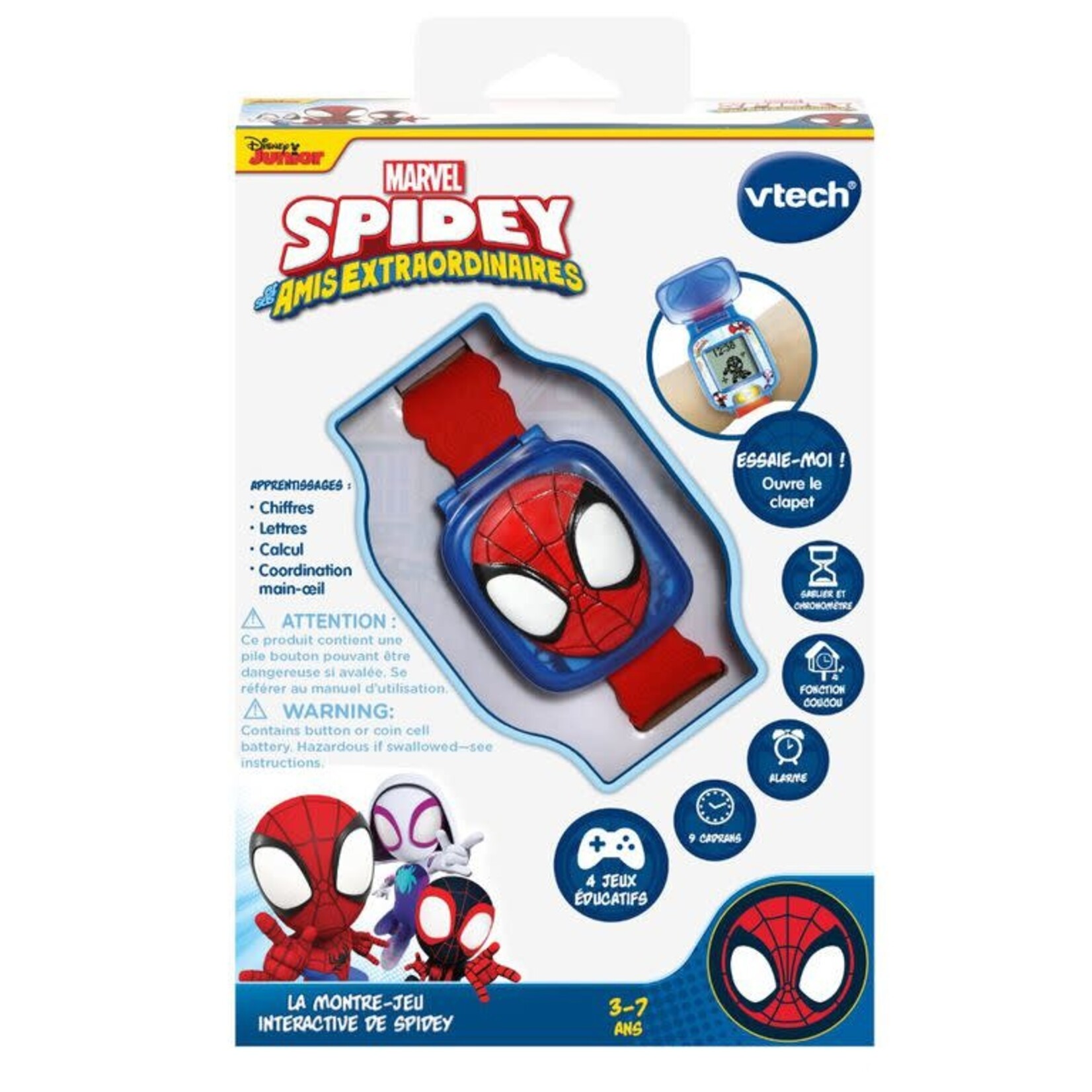 VTech VTech - La montre-jeu interactive de Spidey