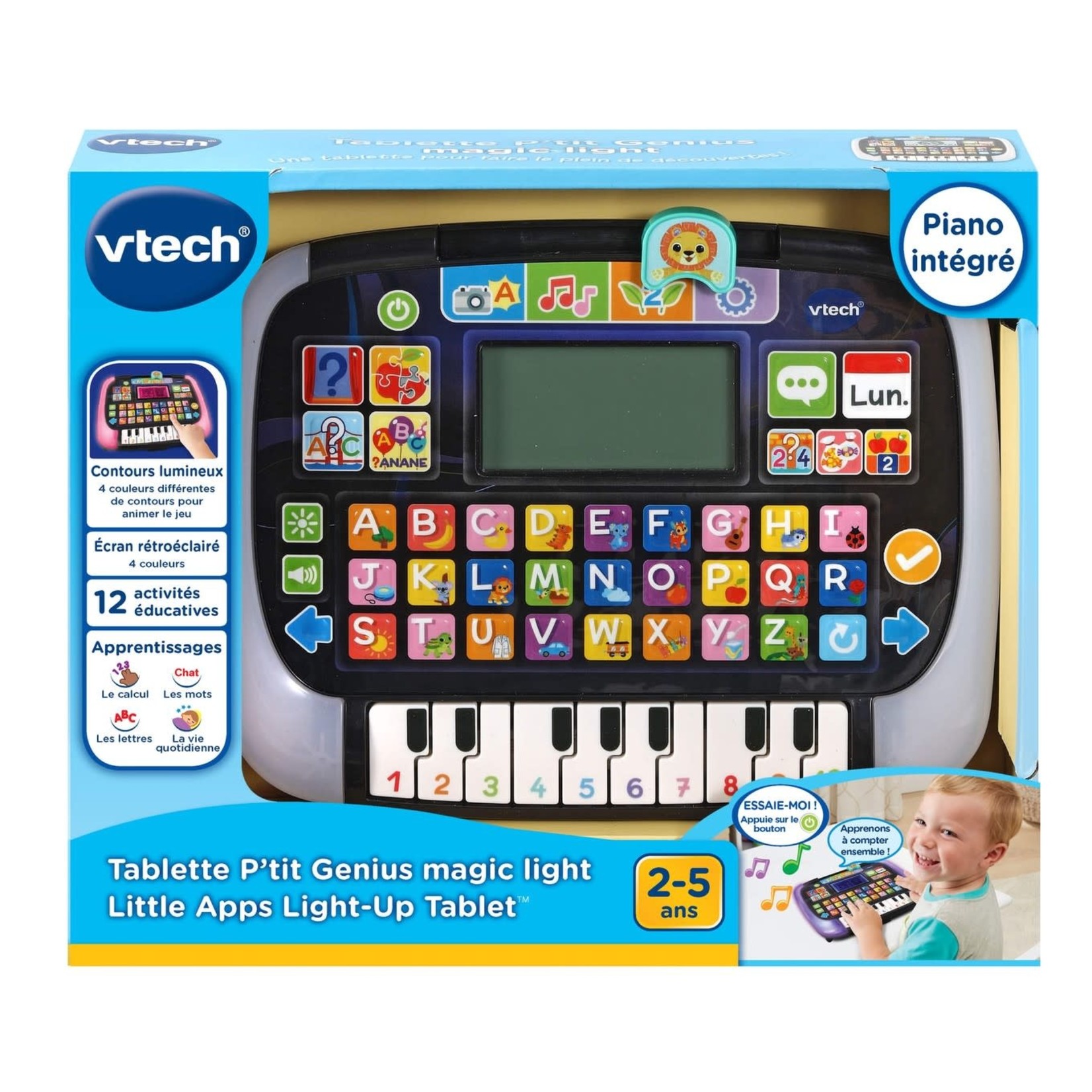 VTech VTech - Tablette P'tit Genius Magic light