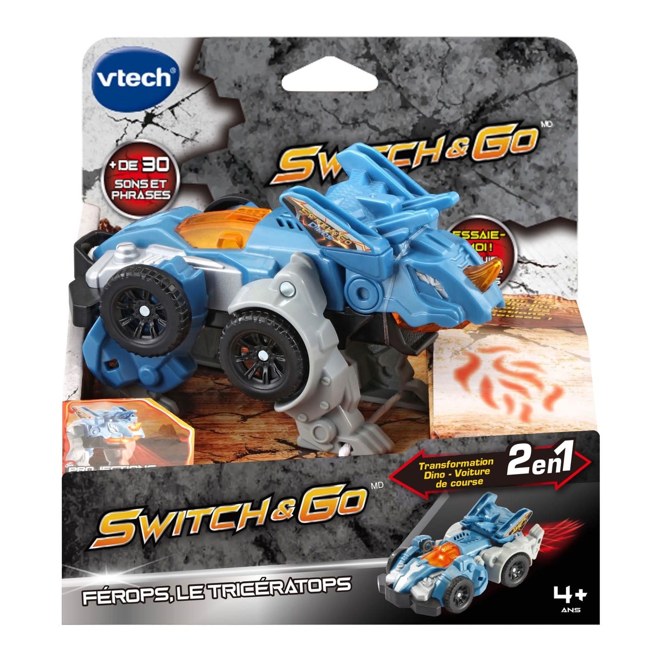 VTech VTech - Switch & Go : Férops, le tricératops