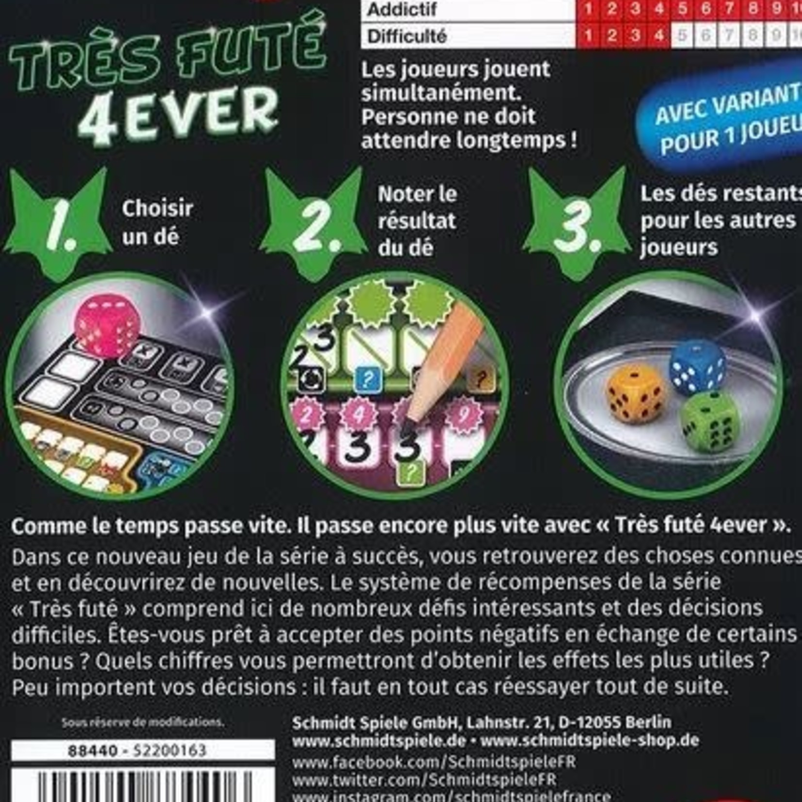 Schmidt Spiele Très Futé 4 Ever