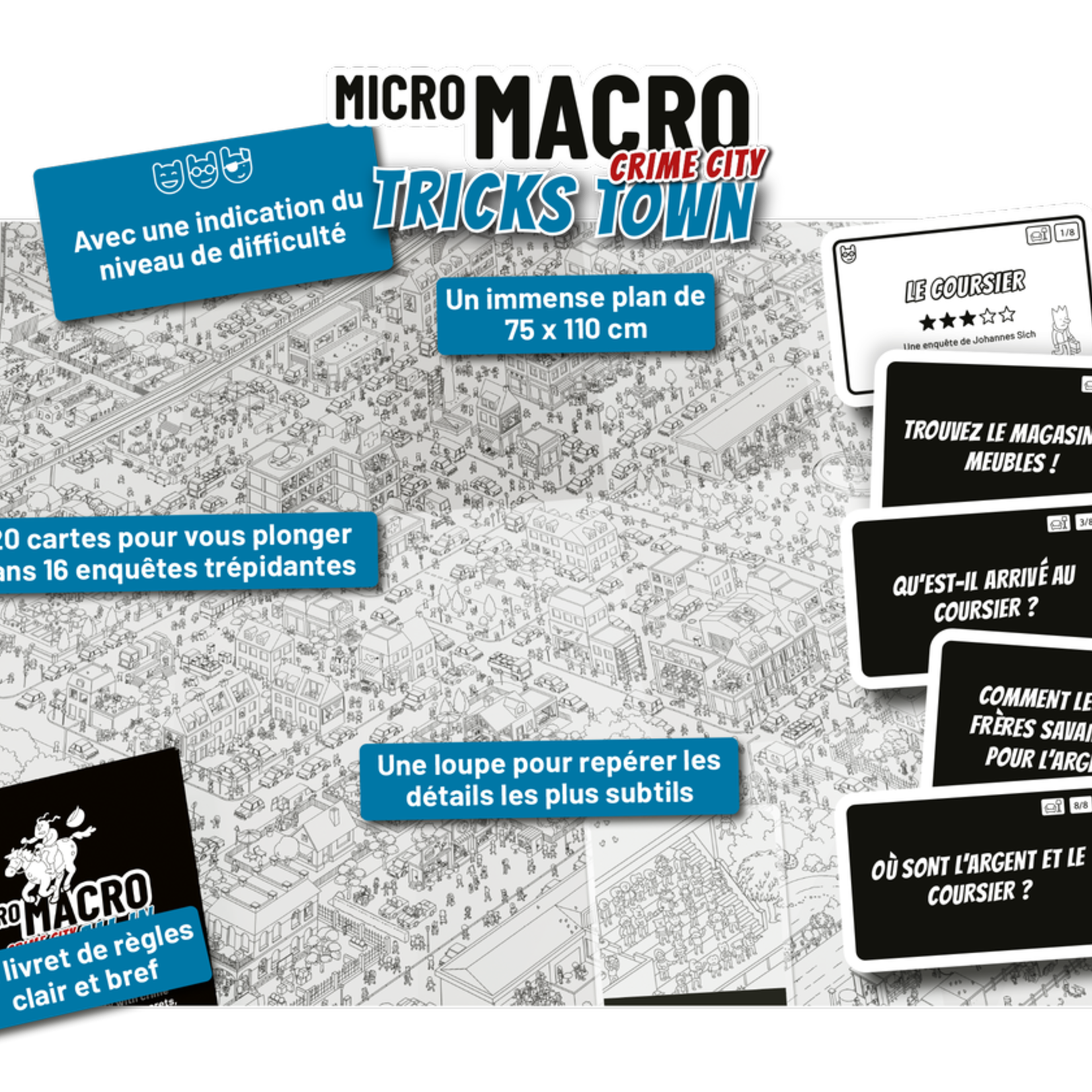 Blackrock Games Micro Macro Crime City - Tricks Town
