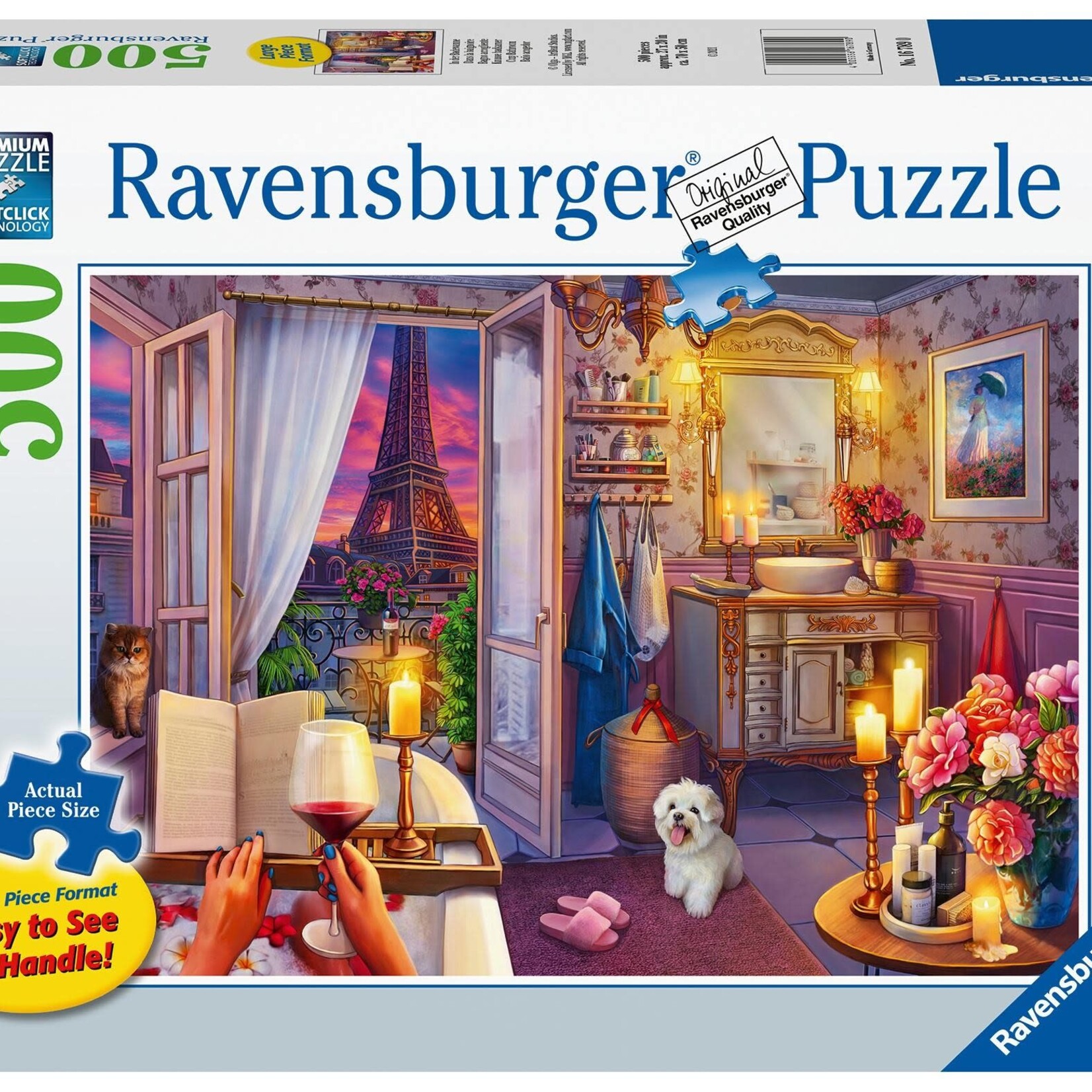 Ravensburger Ravens 500L - Dans la baignoire